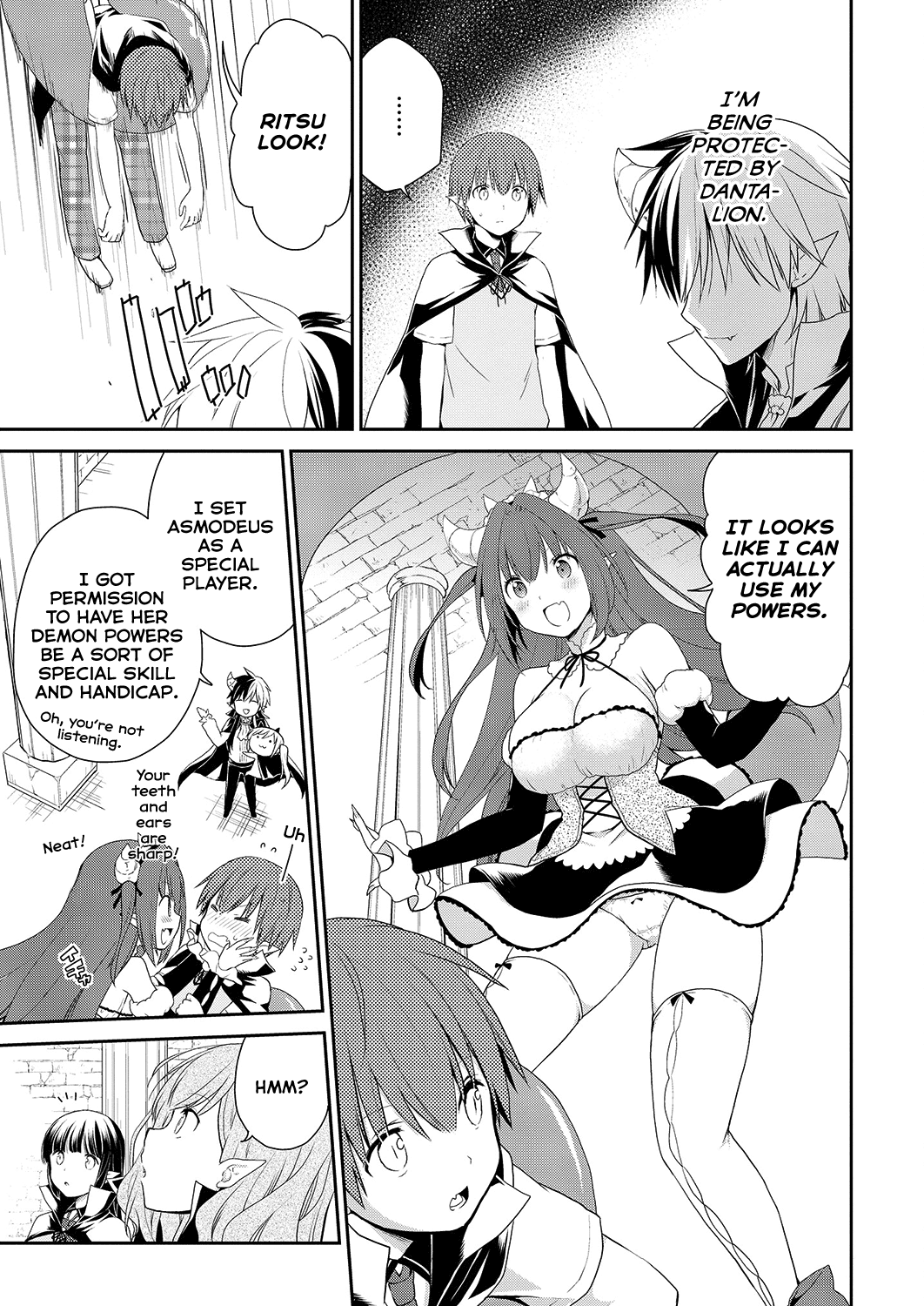 Asmodeus wa Akiramenai Chapter 34 page 9 - Chapter 34: Vampire Blood Night