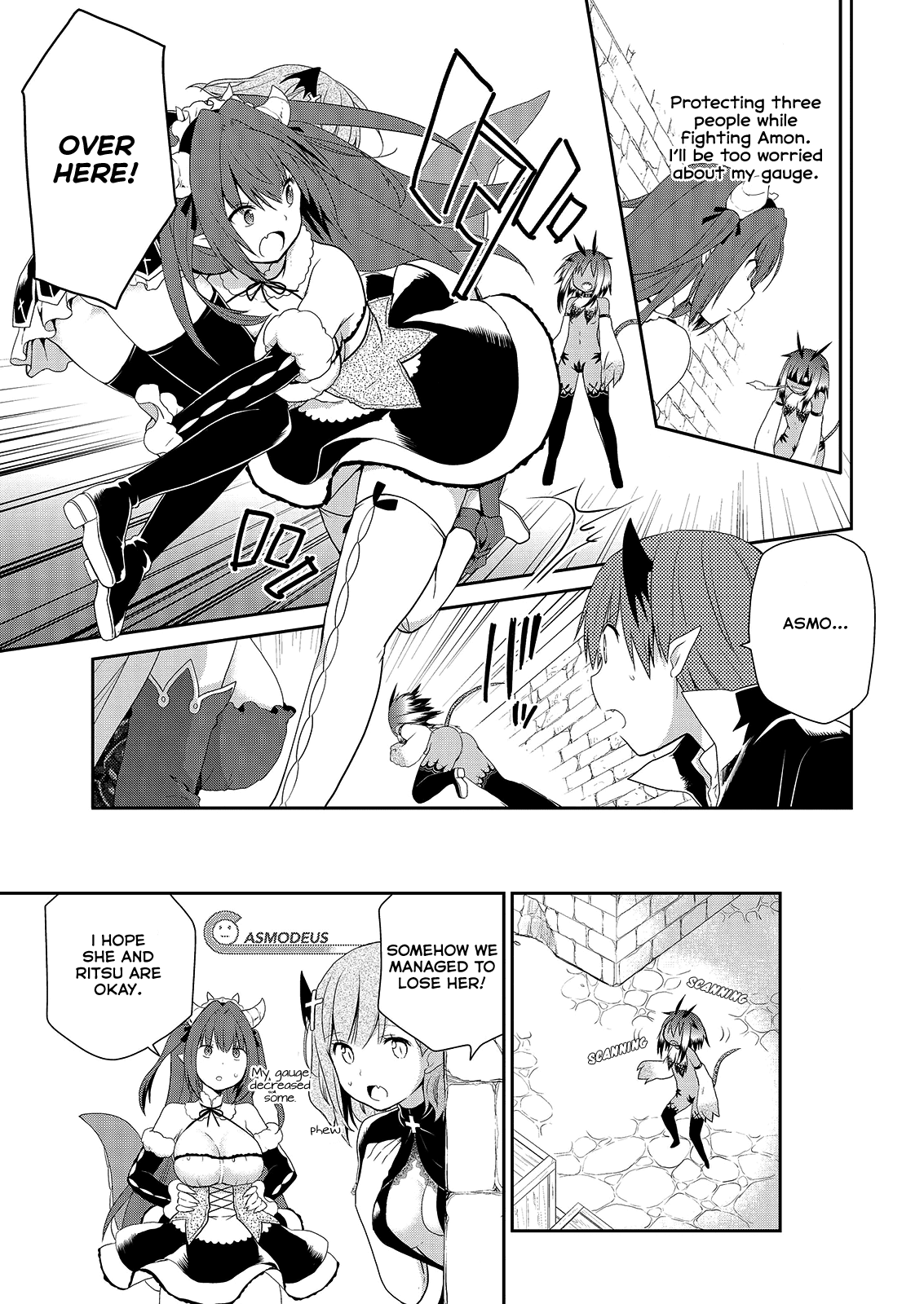 Asmodeus wa Akiramenai Chapter 37 page 9 - Chapter 37: Once Again, Demon Zombies