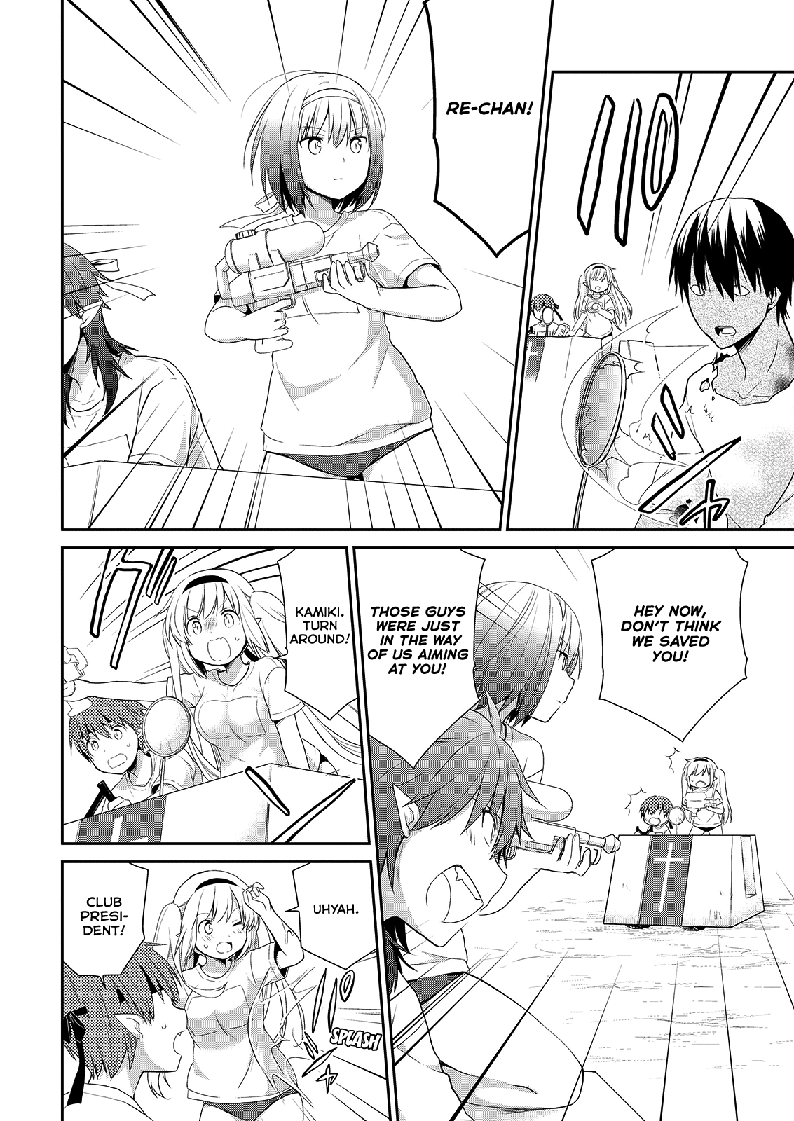Asmodeus wa Akiramenai Chapter 39 page 11 - Chapter 39: Soaking Wet, Water Gun Battle
