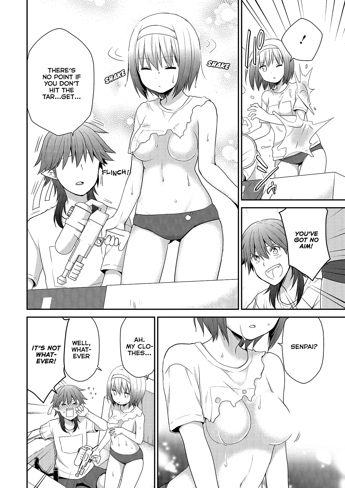 Asmodeus wa Akiramenai Chapter 39 page 13 - Chapter 39: Soaking Wet, Water Gun Battle