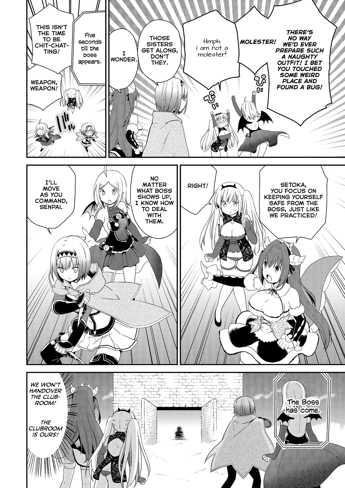 Asmodeus wa Akiramenai Chapter 40 page 5 - Chapter 40: Vampire Blood Night, Final Day!