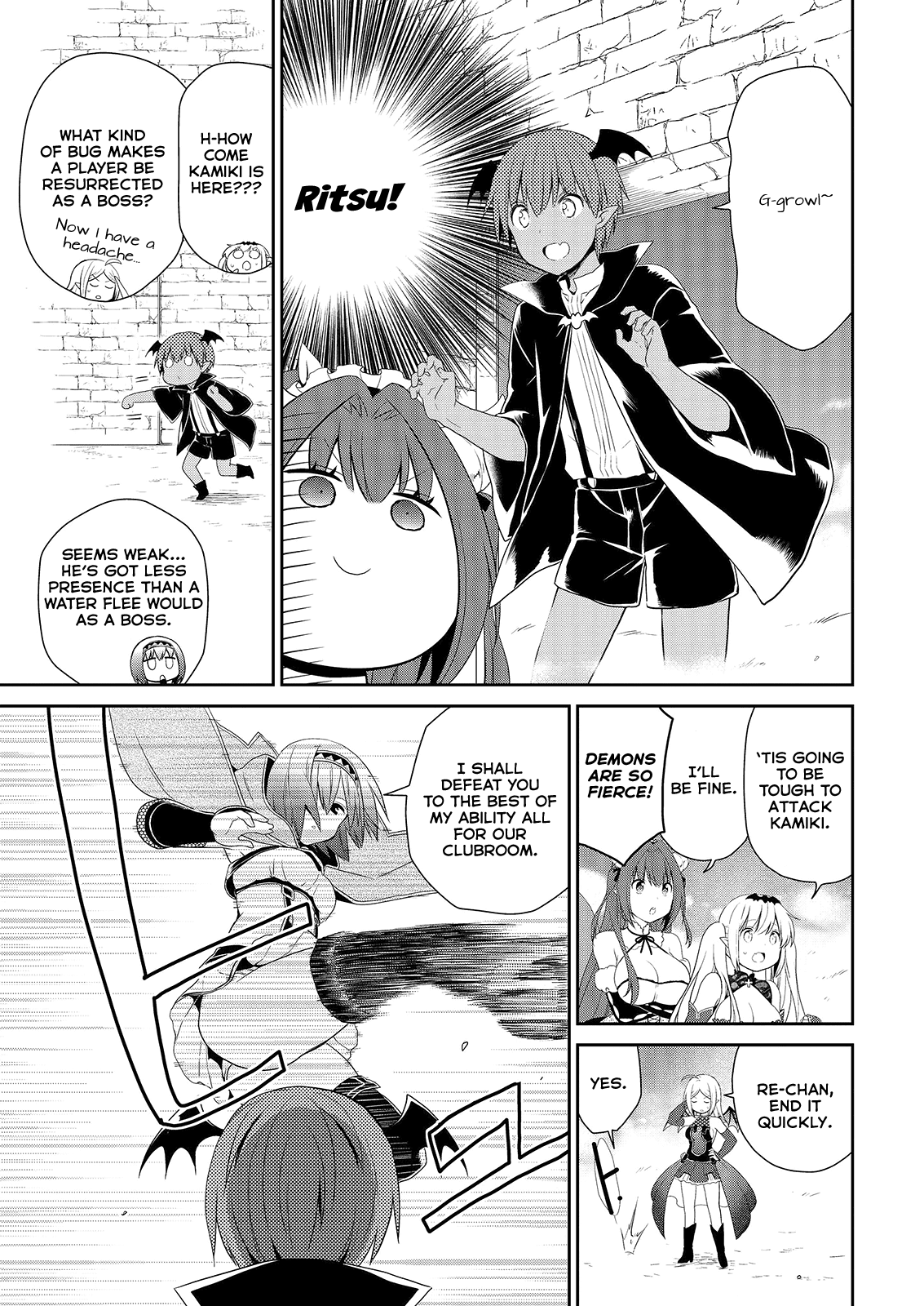 Asmodeus wa Akiramenai Chapter 40 page 6 - Chapter 40: Vampire Blood Night, Final Day!