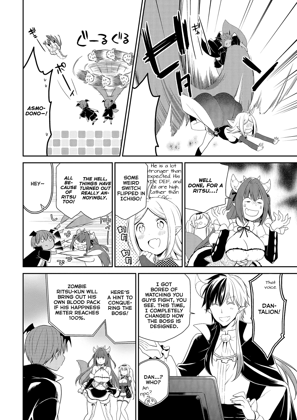 Asmodeus wa Akiramenai Chapter 40 page 9 - Chapter 40: Vampire Blood Night, Final Day!