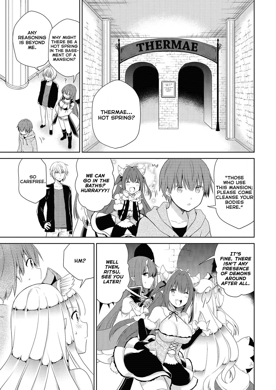 Asmodeus wa Akiramenai Chapter 43 page 22 - Chapter 43: Notebook of The Mansion and The Great Hot Springs Land