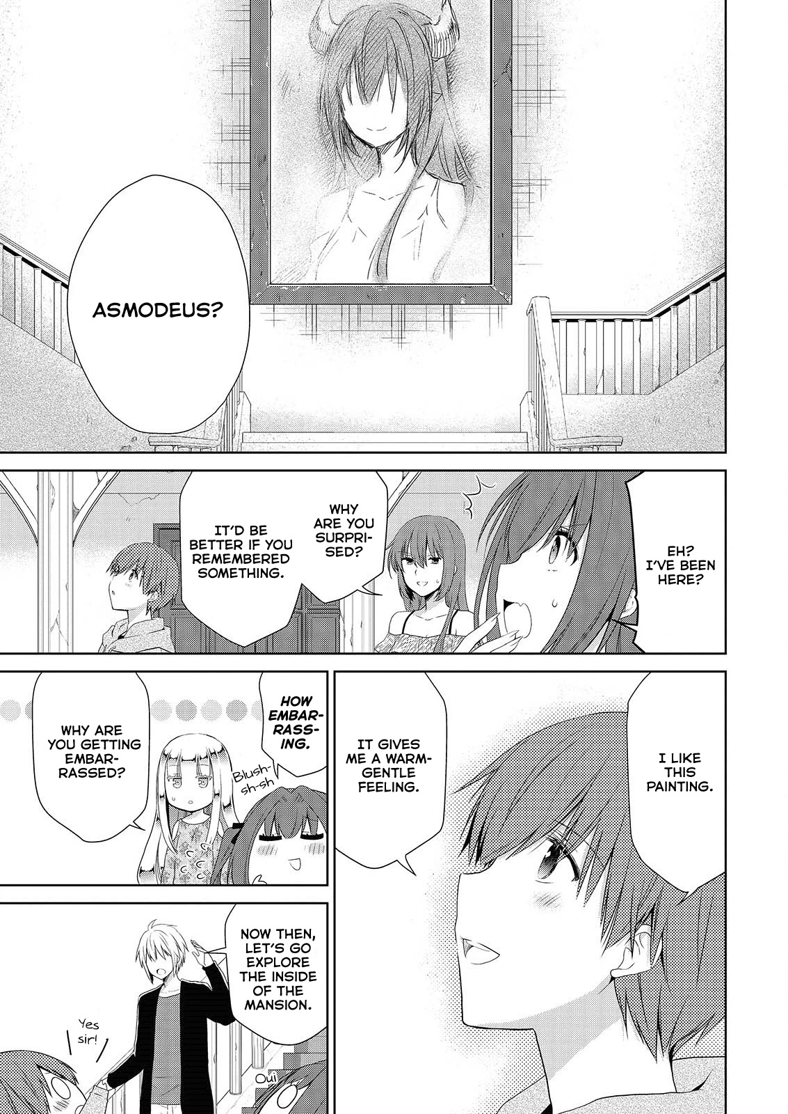 Asmodeus wa Akiramenai Chapter 43 page 8 - Chapter 43: Notebook of The Mansion and The Great Hot Springs Land