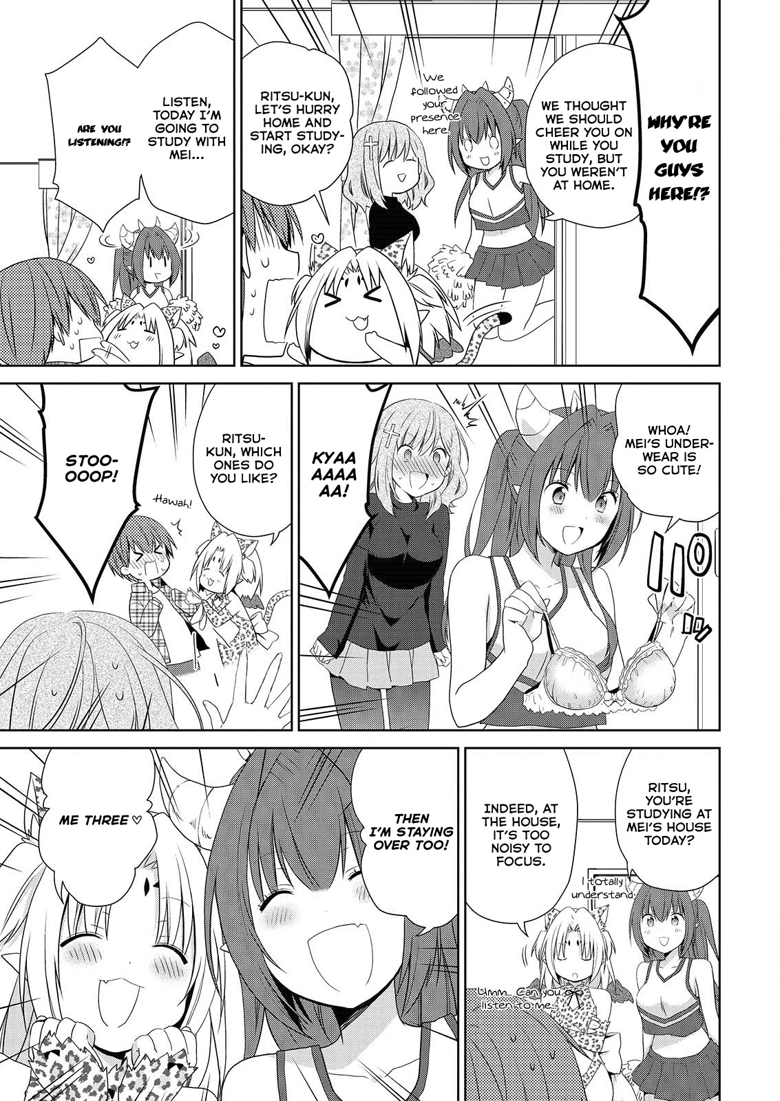 Asmodeus wa Akiramenai Chapter 45 page 12 - Chapter 45: Ritsu Can't Study for His Test