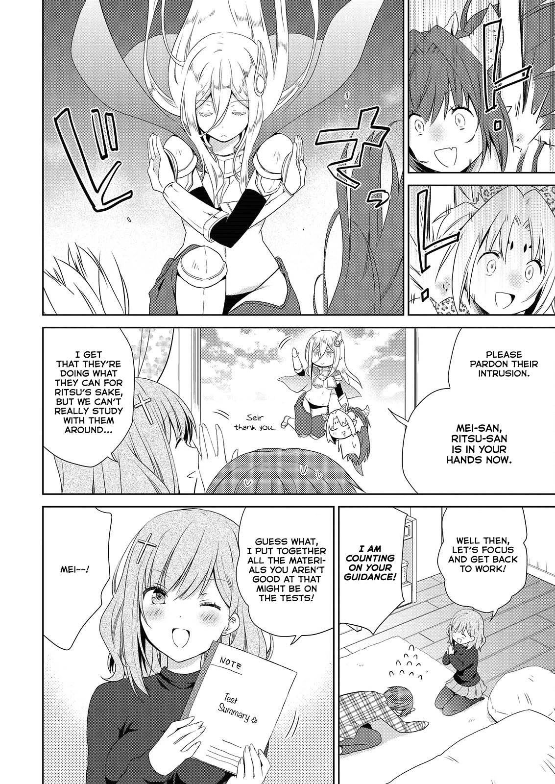 Asmodeus wa Akiramenai Chapter 45 page 13 - Chapter 45: Ritsu Can't Study for His Test