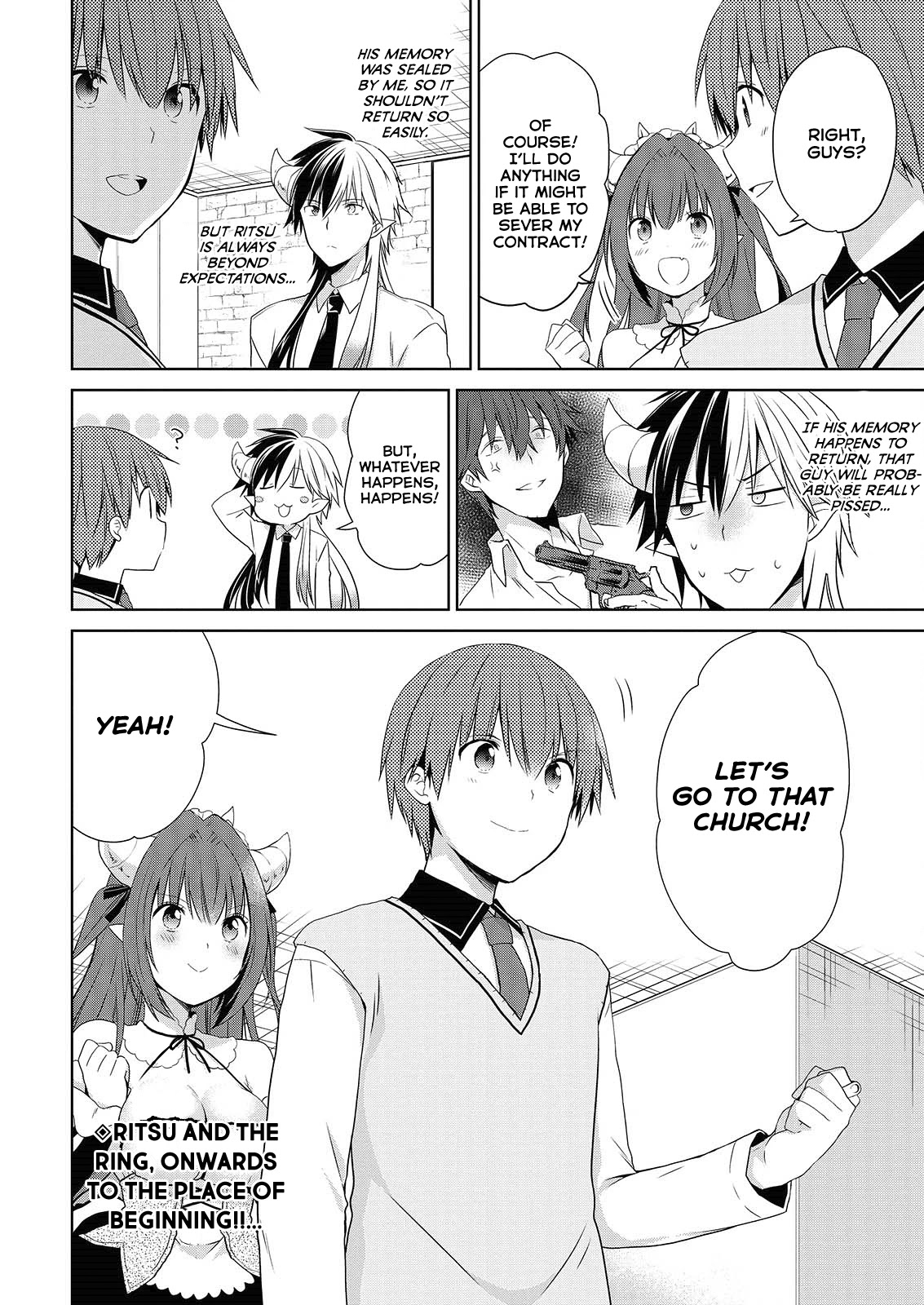 Asmodeus wa Akiramenai Chapter 45 page 25 - Chapter 45: Ritsu Can't Study for His Test