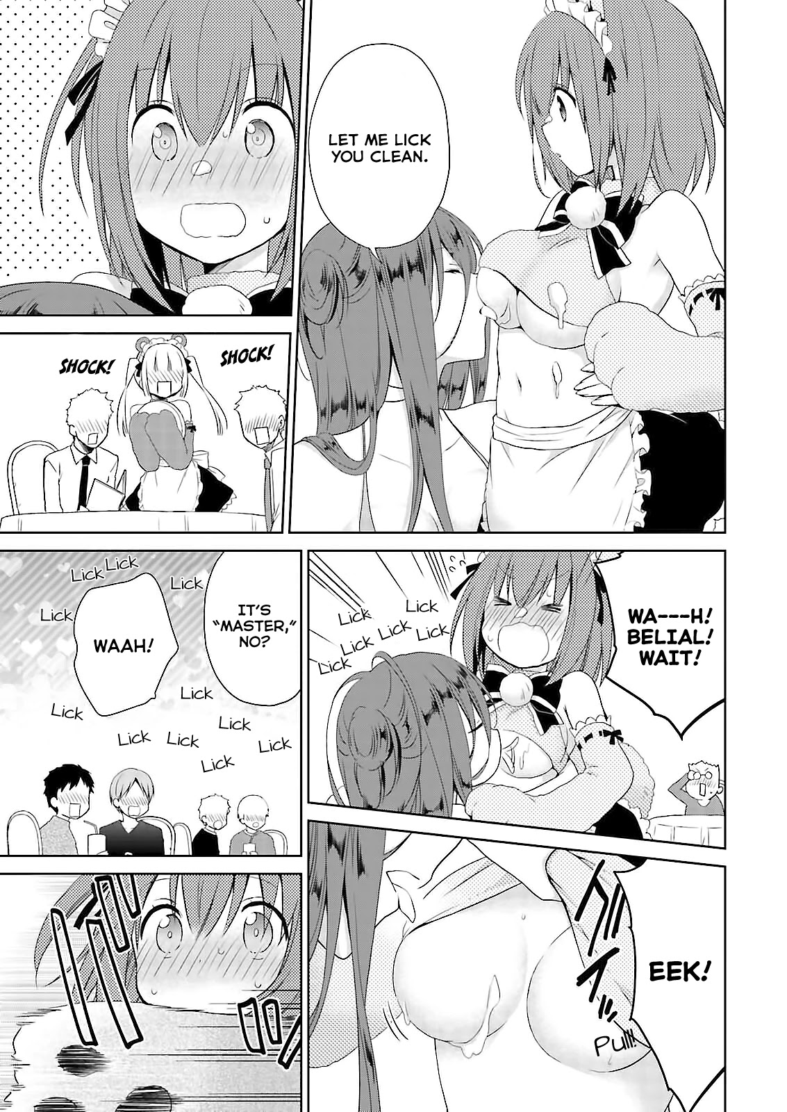 Asmodeus wa Akiramenai Chapter 46.2 page 4 - Chapter 46.2: Is Your Order Yuri?