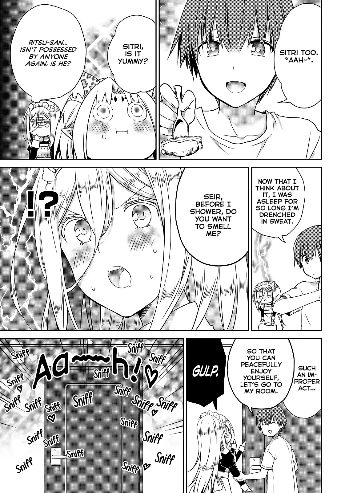 Asmodeus wa Akiramenai Chapter 47 page 16 - Chapter 47: I Want to Drink Your Bath Water