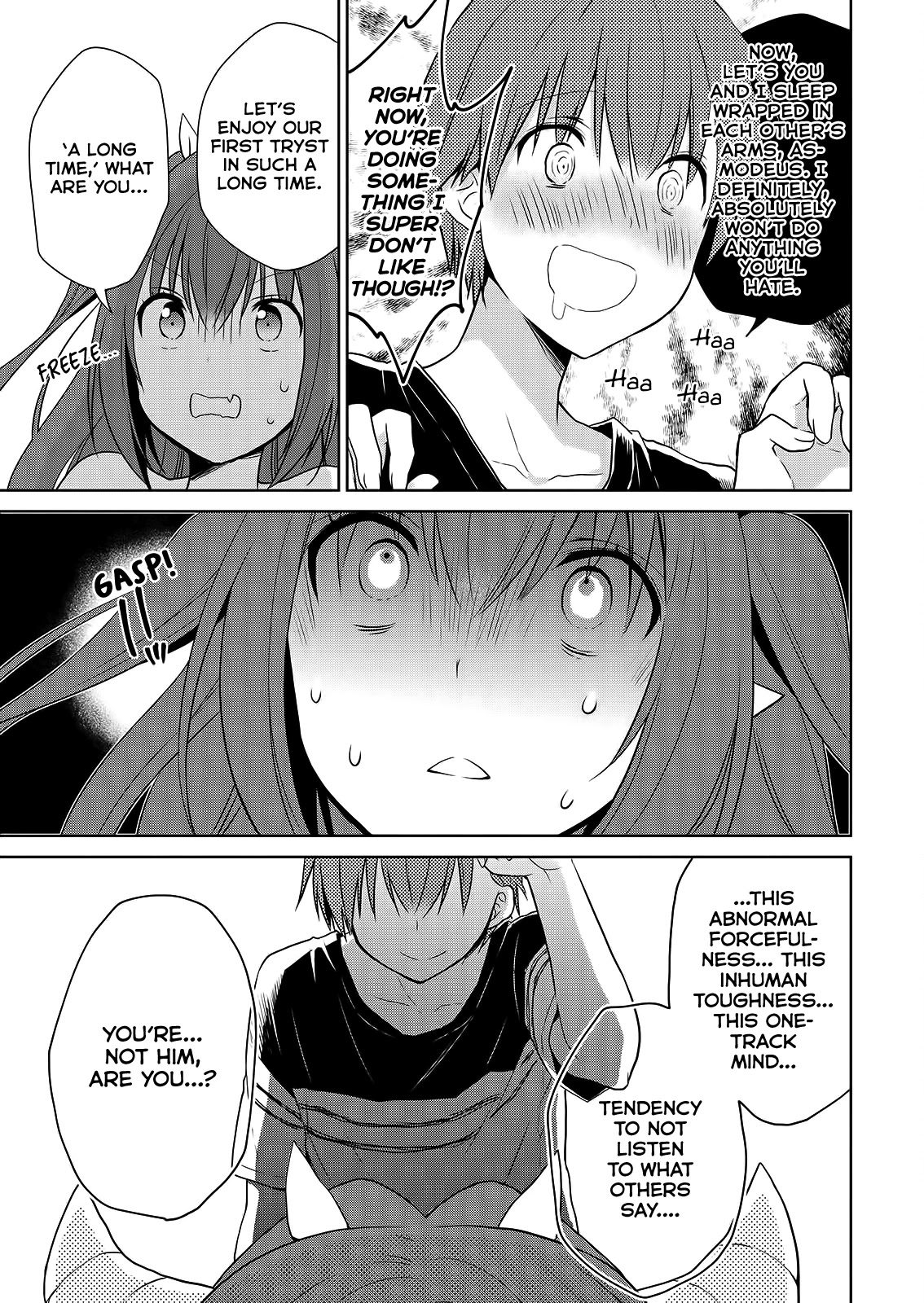 Asmodeus wa Akiramenai Chapter 47 page 26 - Chapter 47: I Want to Drink Your Bath Water