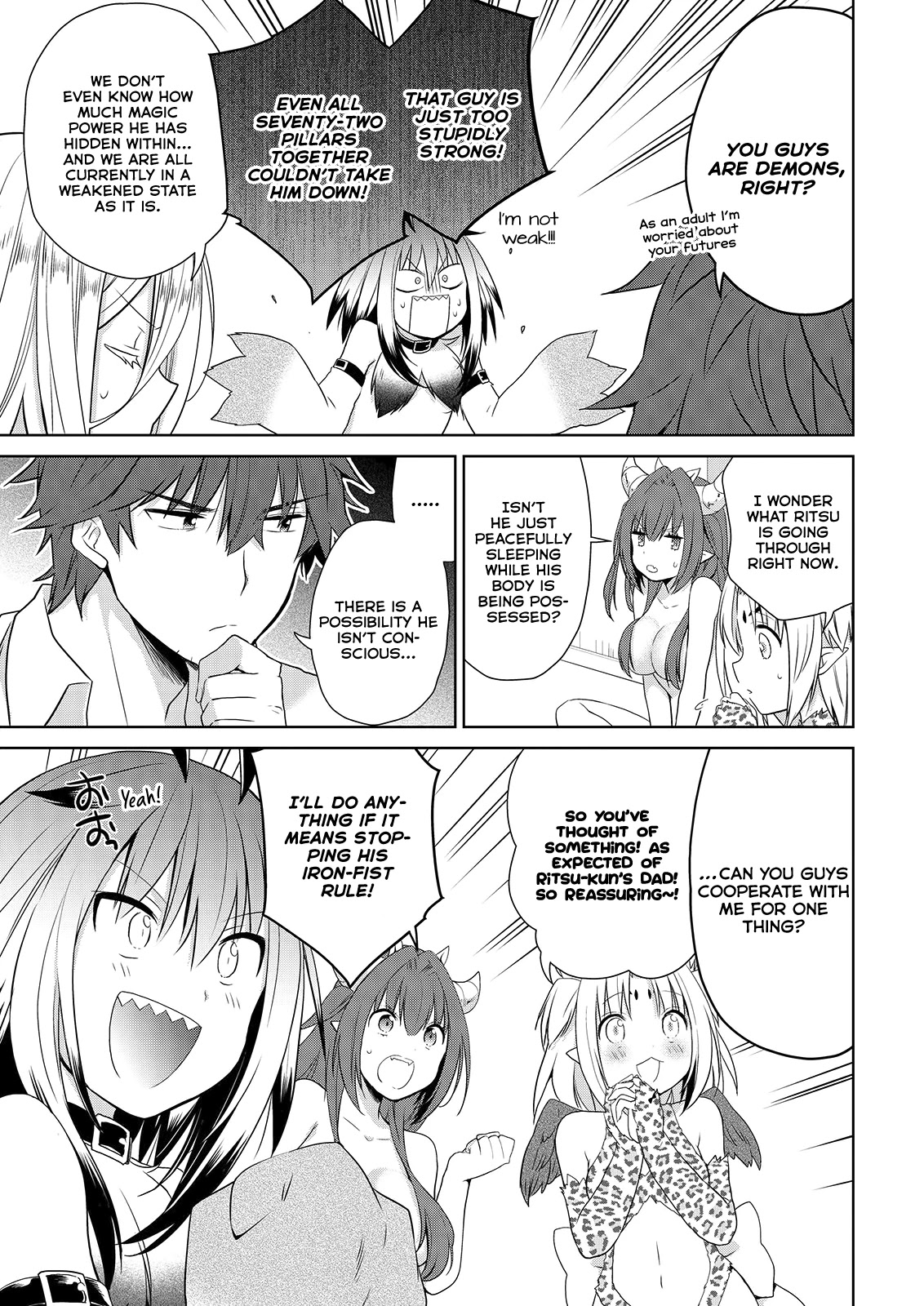 Asmodeus wa Akiramenai Chapter 49 page 10 - Chapter 49: We're Going to Bring Ritsu Back!!