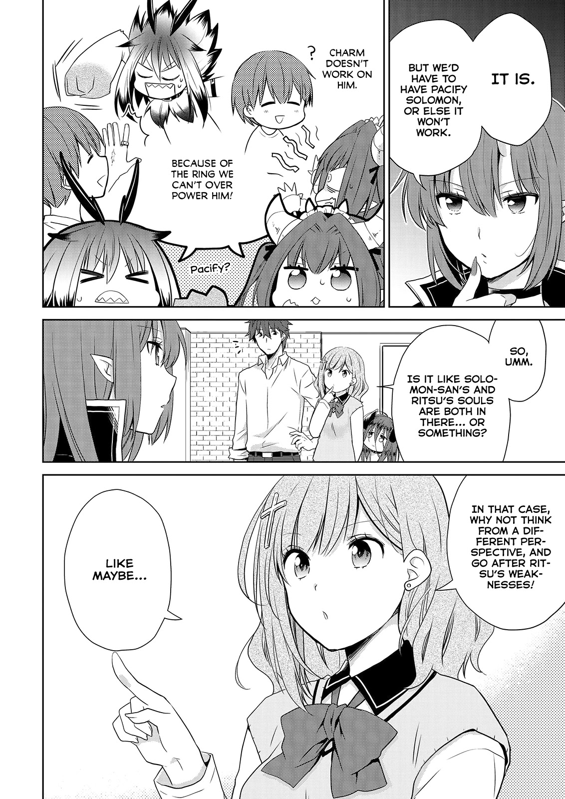 Asmodeus wa Akiramenai Chapter 49 page 15 - Chapter 49: We're Going to Bring Ritsu Back!!