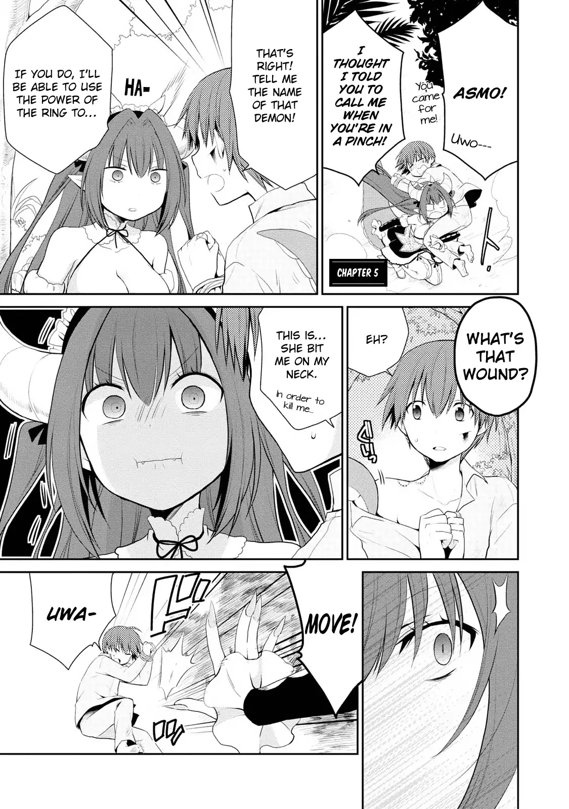 Asmodeus wa Akiramenai Chapter 5 page 2 - Chapter 5: Asmodeus VS...?