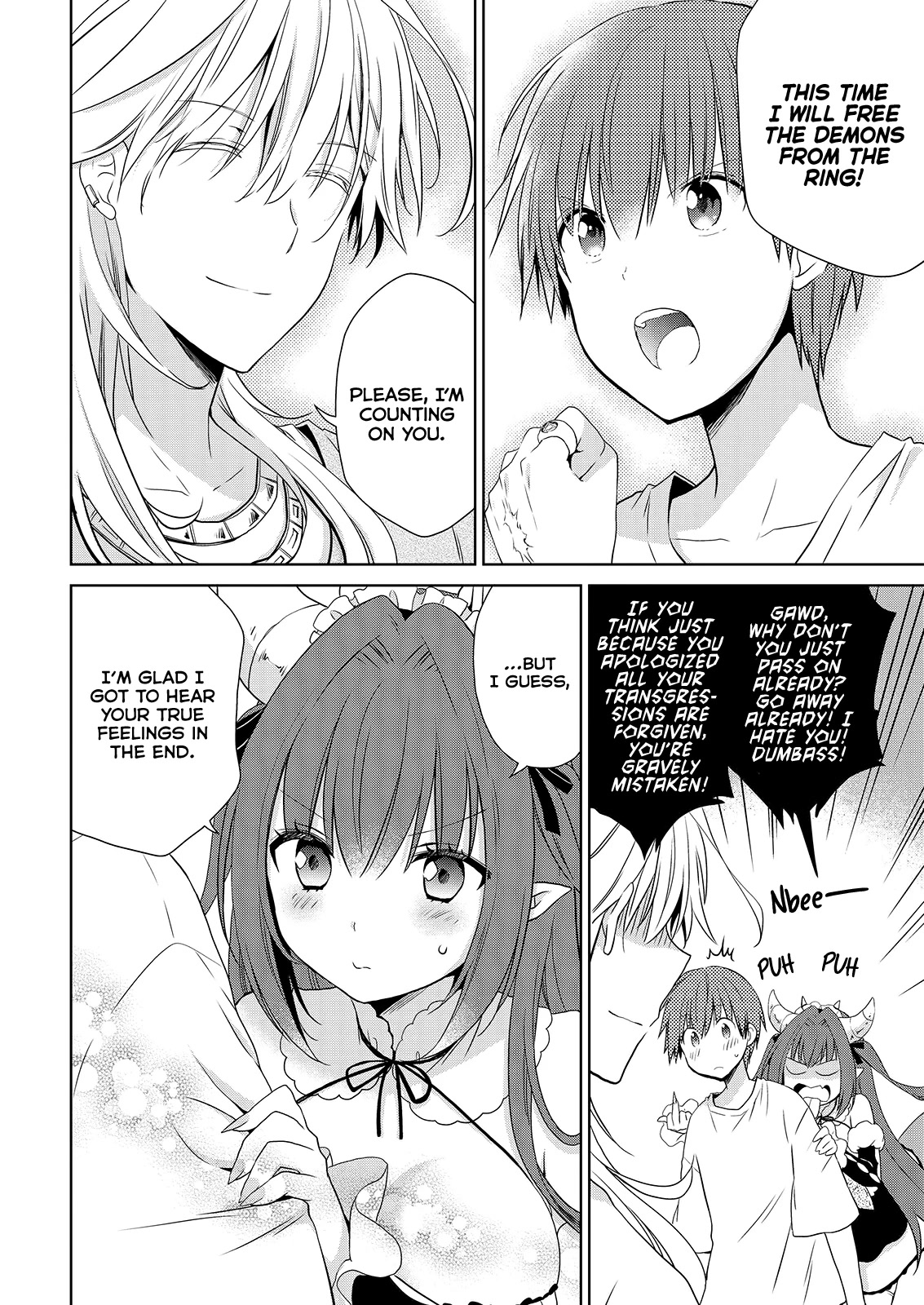 Asmodeus wa Akiramenai Chapter 52 page 15 - Chapter 52: Final Chapter - A Vow on the Ring [END]