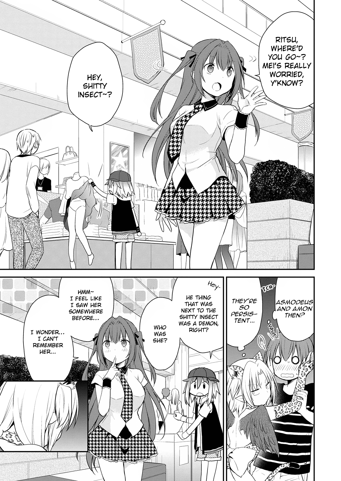 Asmodeus wa Akiramenai Chapter 8 page 5 - Chapter 8: Doki! Shopping with Demons! Part 3
