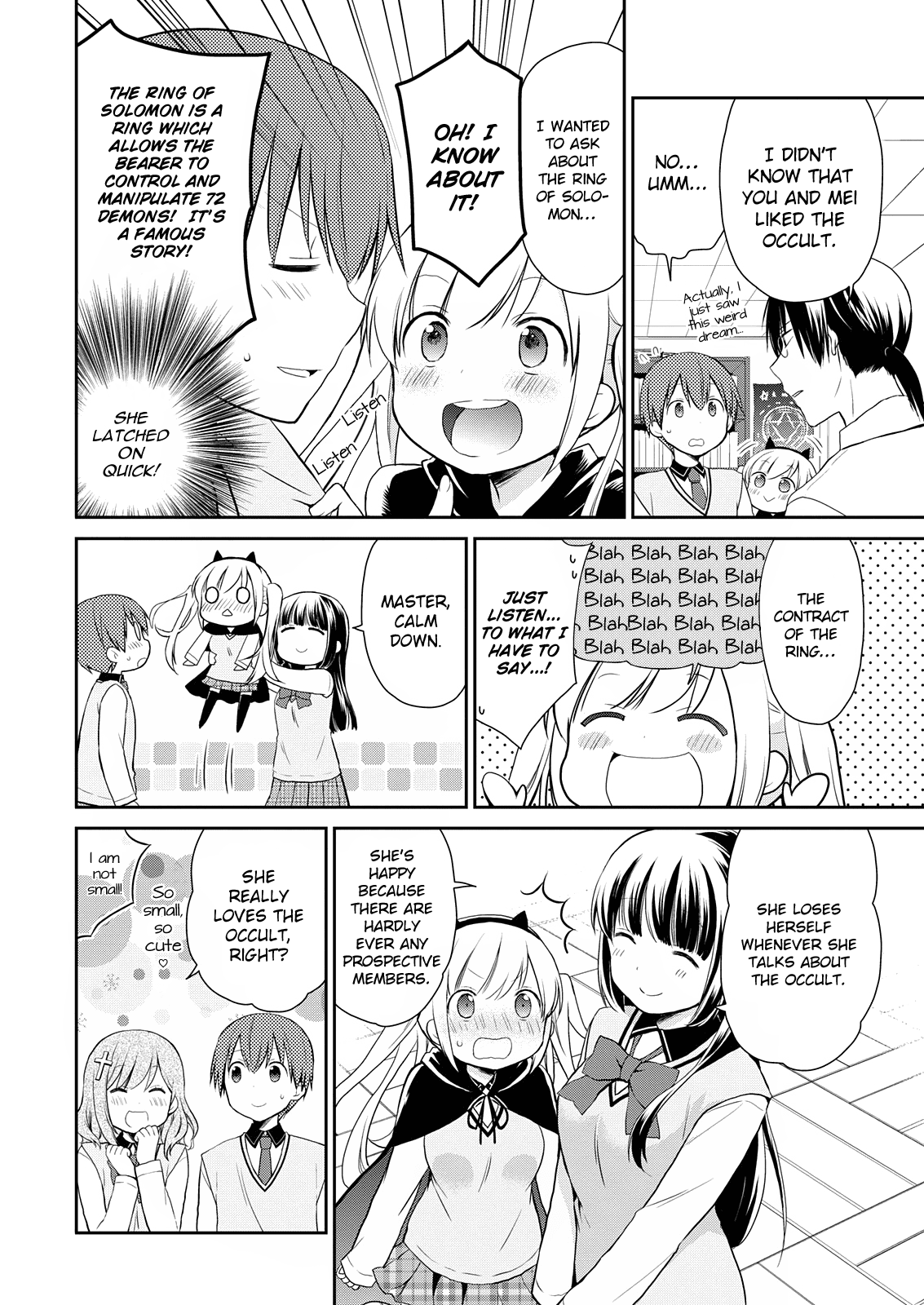 Asmodeus wa Akiramenai Chapter 9 page 11 - Chapter 9: Welcome to the Black Magic Research Club!