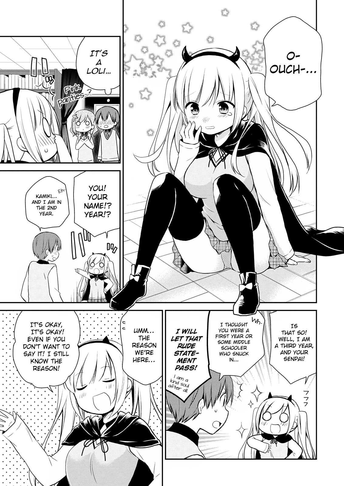 Asmodeus wa Akiramenai Chapter 9 page 8 - Chapter 9: Welcome to the Black Magic Research Club!
