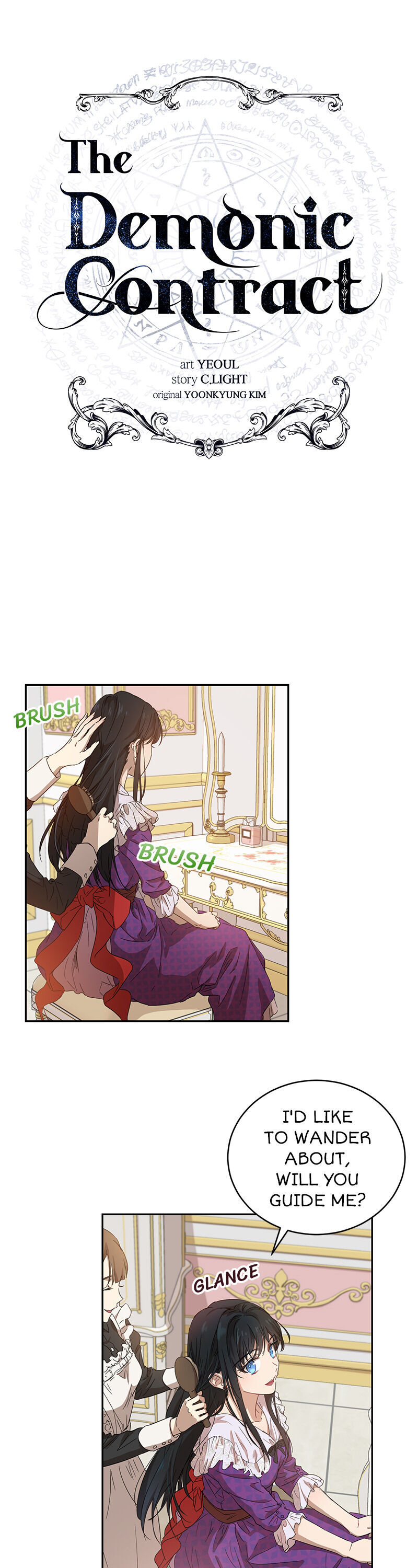 Asmodian's Contract Chapter 7 page 1 - Chapter 7: A Knight in a Dress