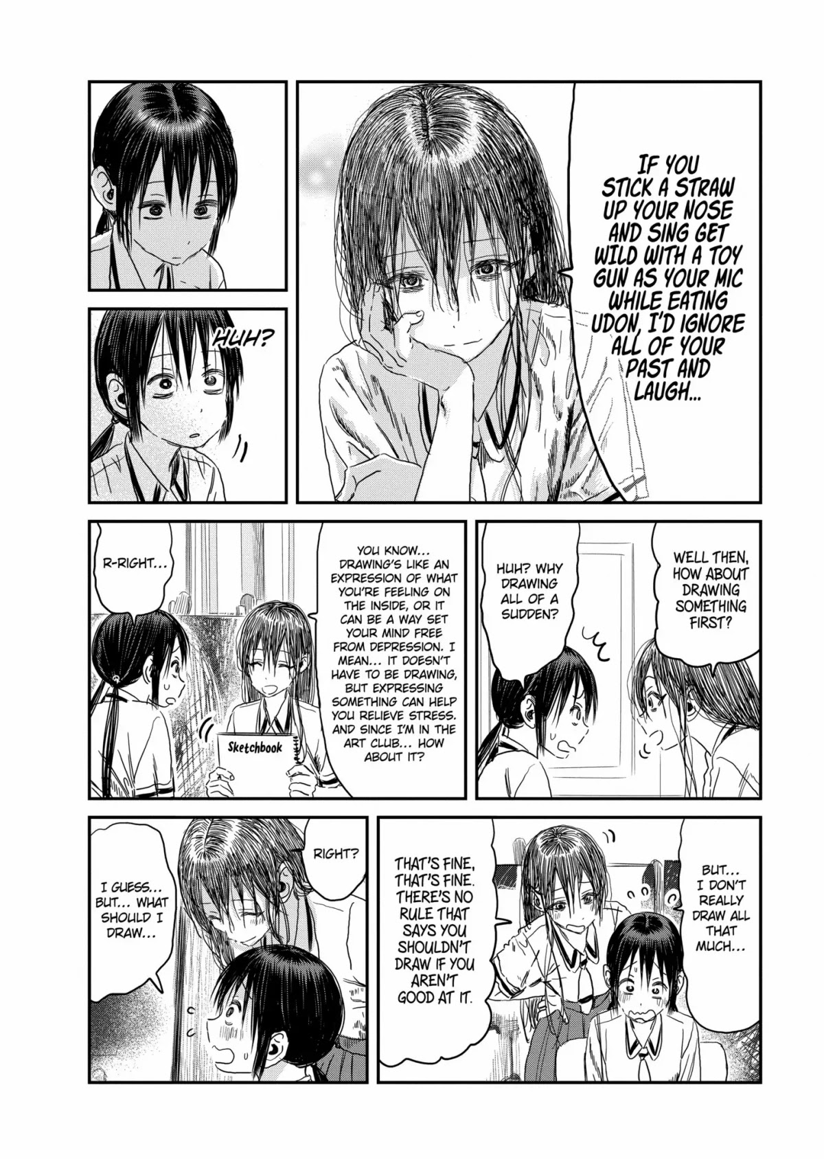 Asobi Asobase Chapter 101 page 10 - Chapter 101: Discussing Worries
