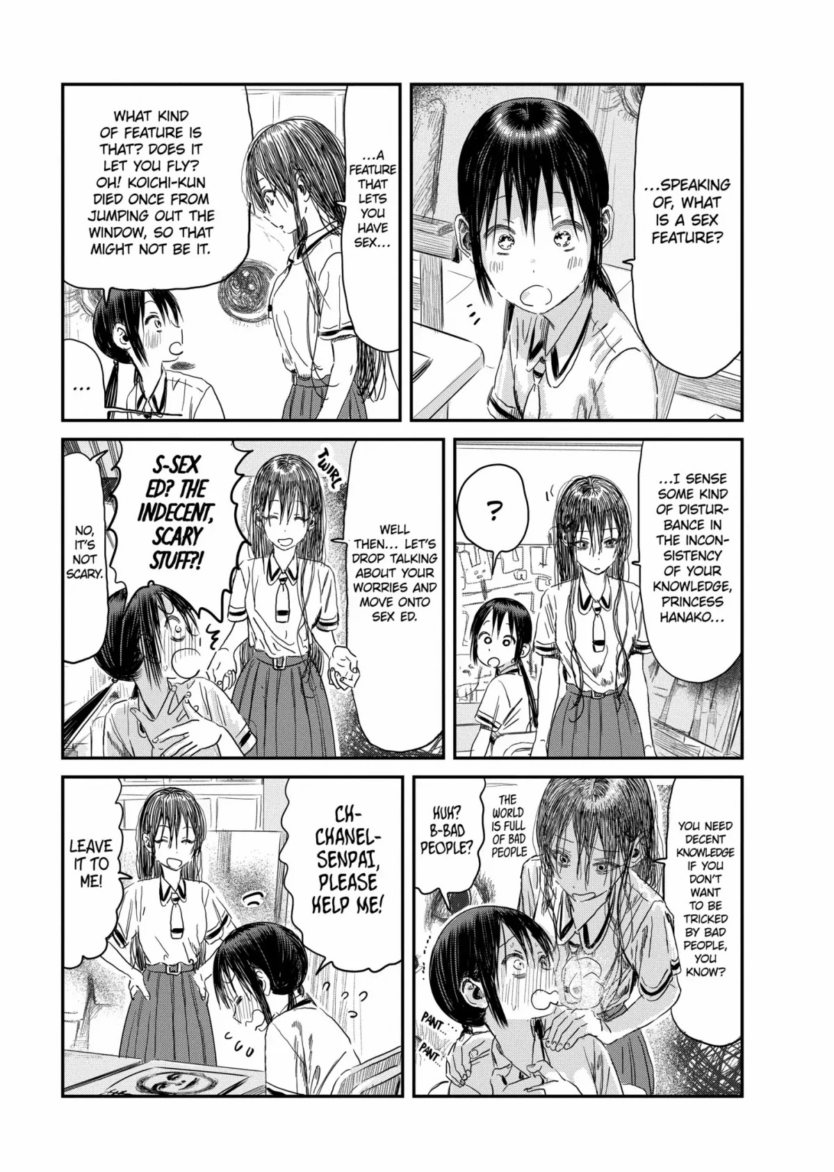 Asobi Asobase Chapter 101 page 13 - Chapter 101: Discussing Worries