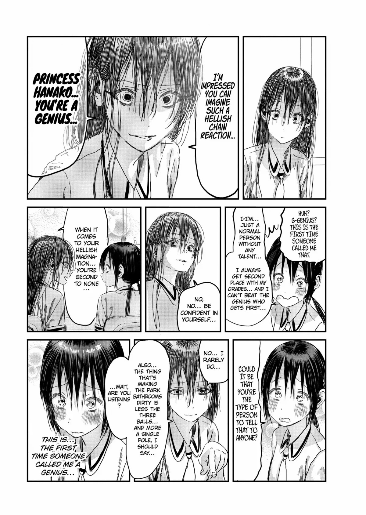 Asobi Asobase Chapter 101 page 17 - Chapter 101: Discussing Worries