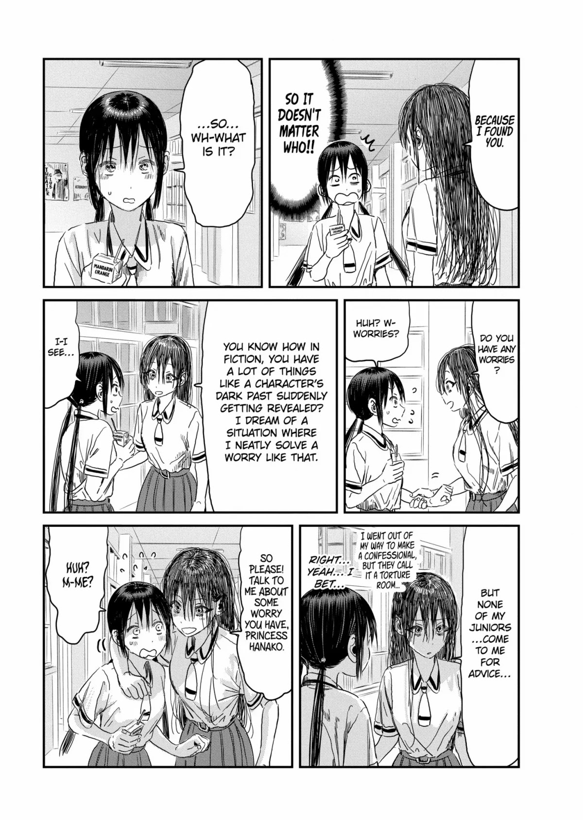 Asobi Asobase Chapter 101 page 3 - Chapter 101: Discussing Worries