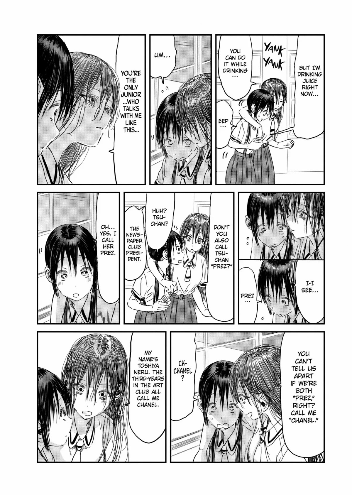 Asobi Asobase Chapter 101 page 4 - Chapter 101: Discussing Worries