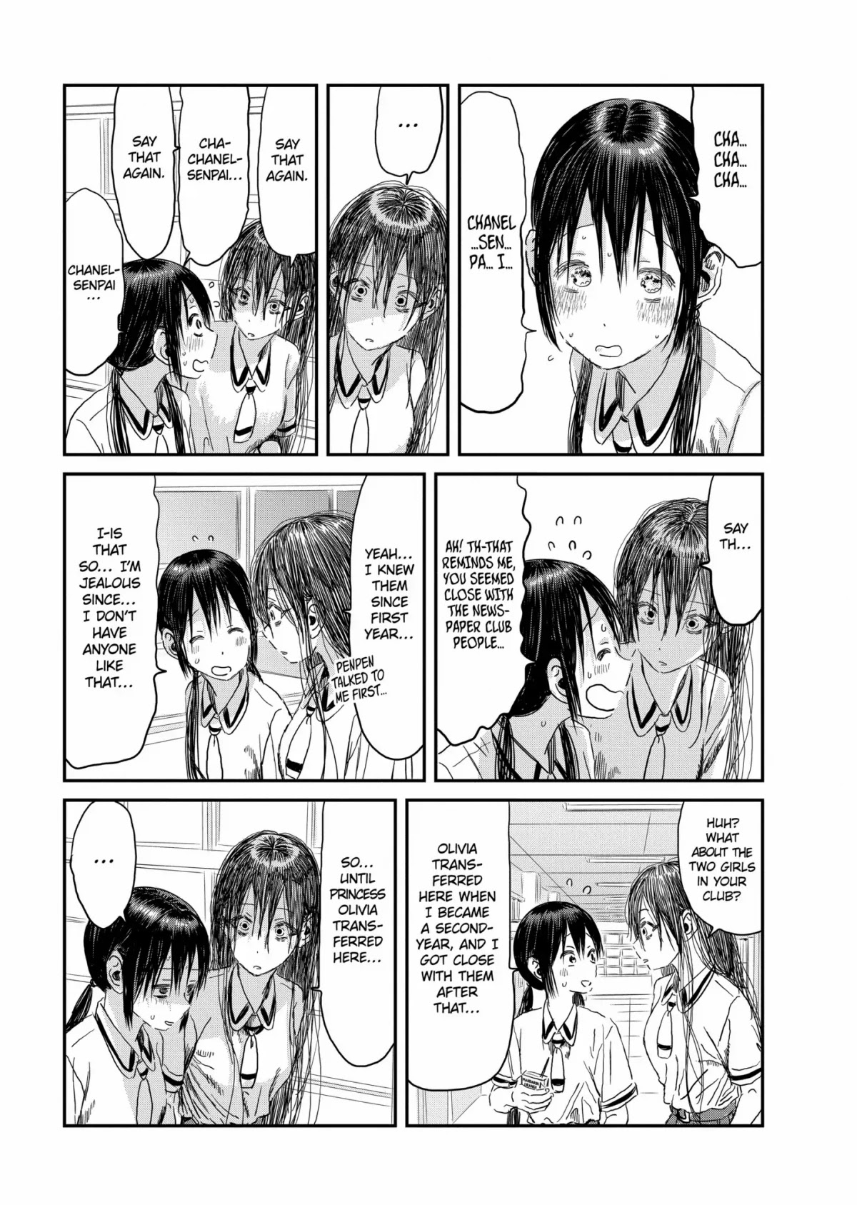Asobi Asobase Chapter 101 page 5 - Chapter 101: Discussing Worries