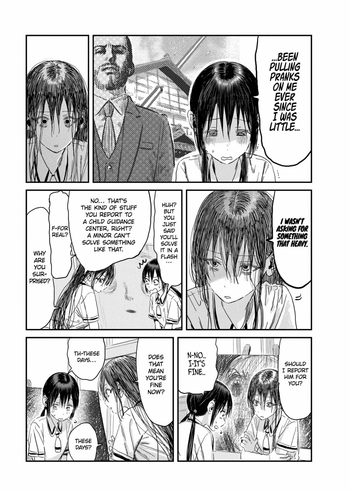 Asobi Asobase Chapter 101 page 7 - Chapter 101: Discussing Worries