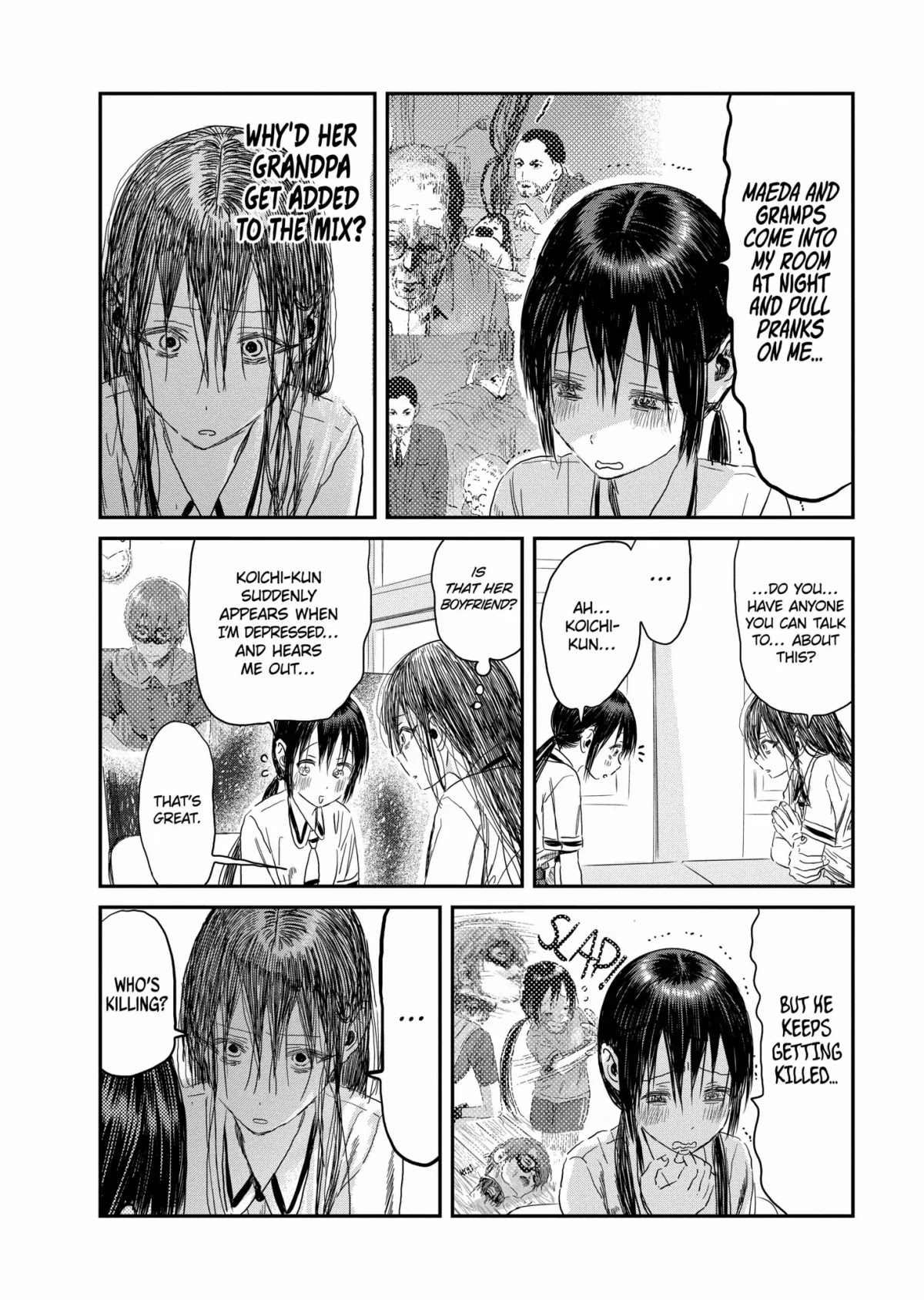 Asobi Asobase Chapter 101 page 8 - Chapter 101: Discussing Worries