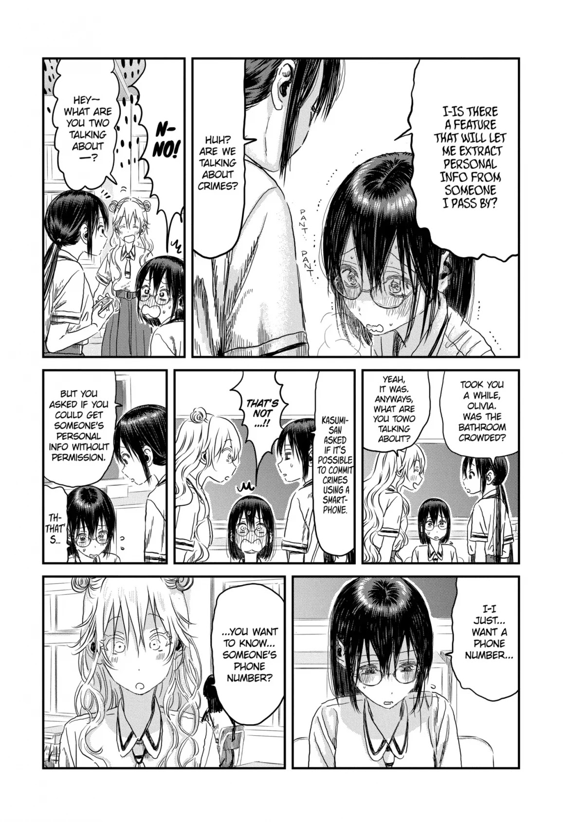 Asobi Asobase Chapter 102 page 3 - Chapter 102: Phone Number
