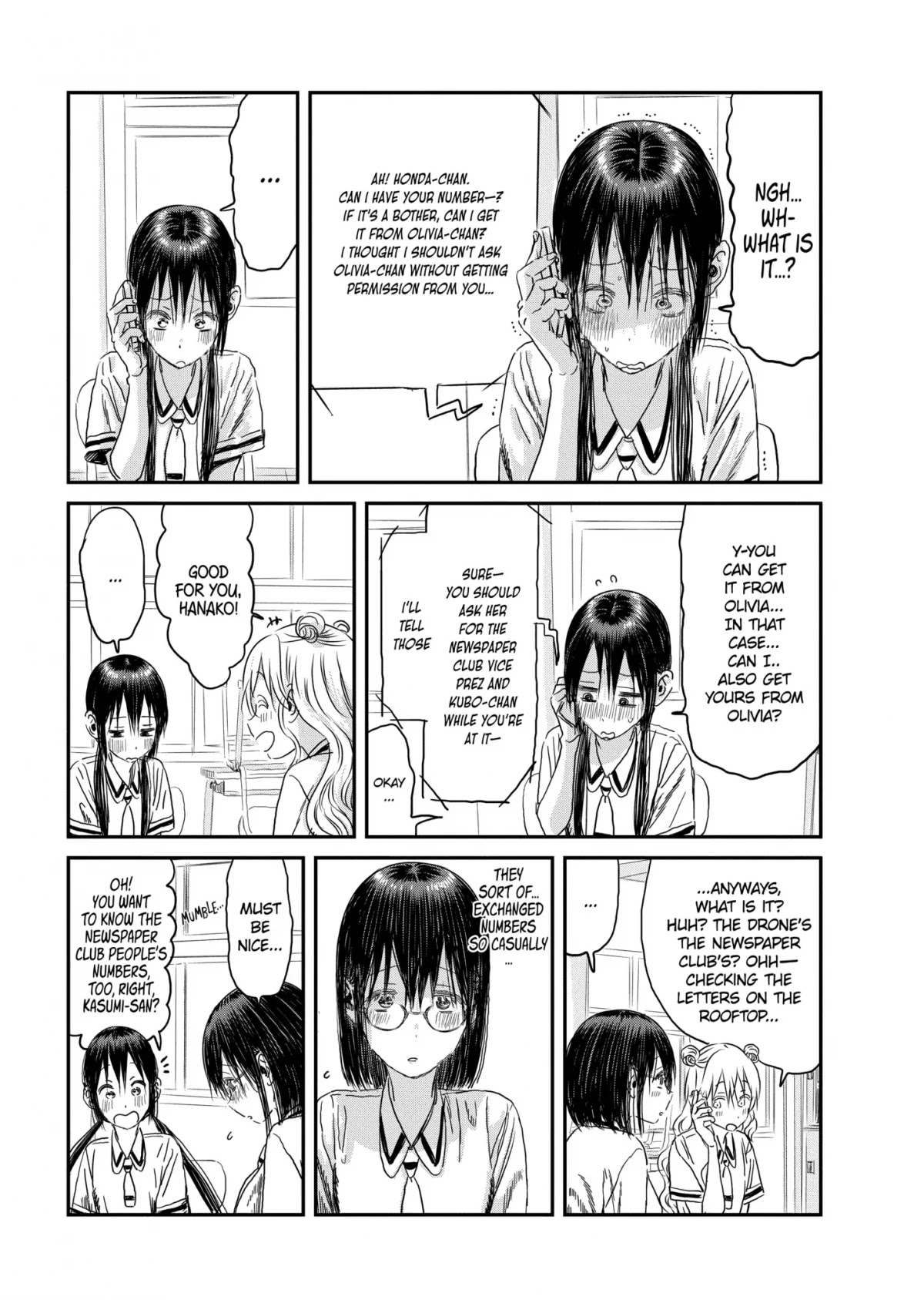 Asobi Asobase Chapter 102 page 9 - Chapter 102: Phone Number