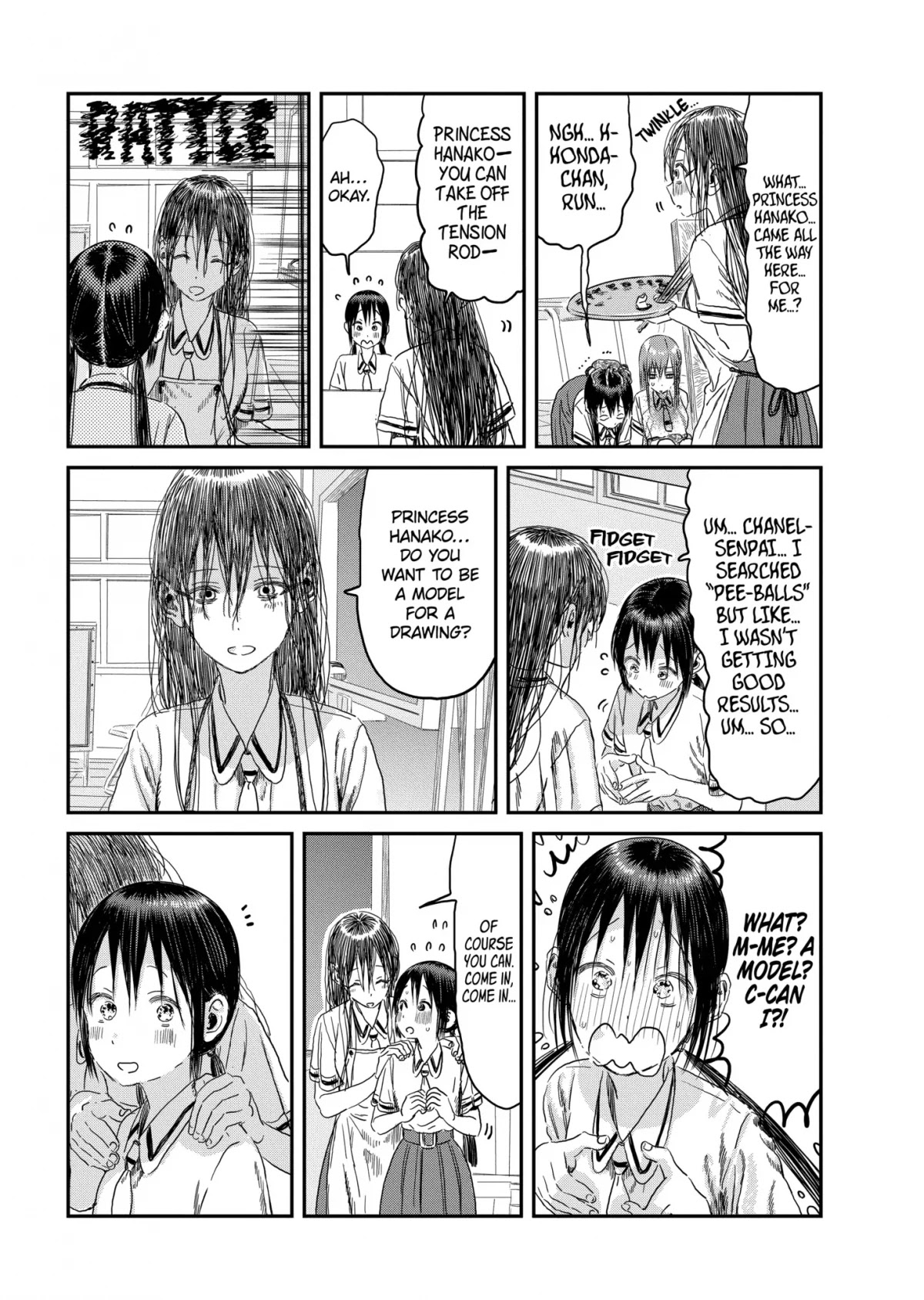 Asobi Asobase Chapter 103 page 15 - Chapter 103: Model
