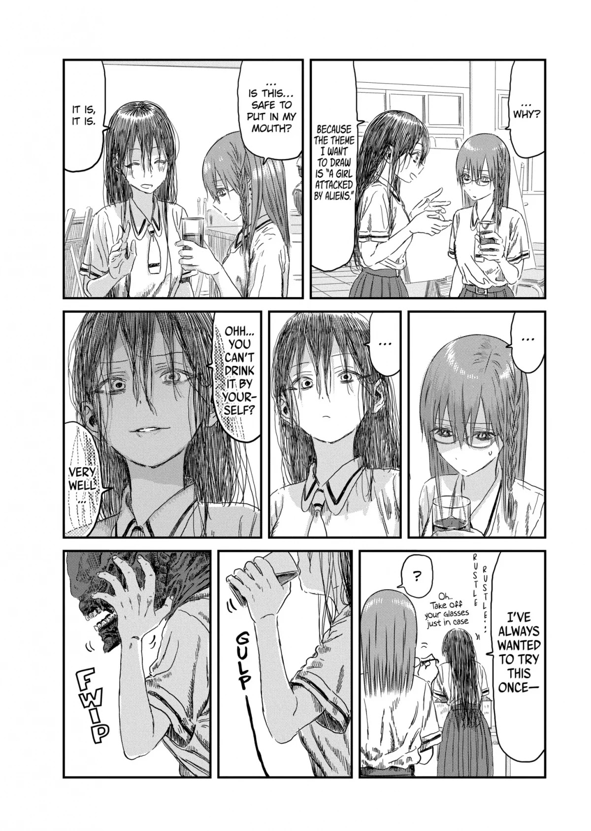 Asobi Asobase Chapter 103 page 8 - Chapter 103: Model