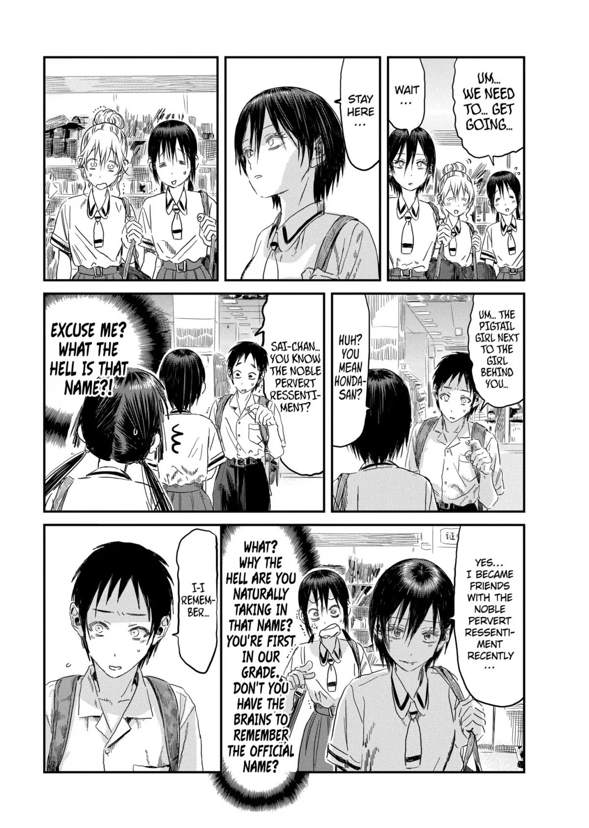 Asobi Asobase Chapter 105 page 9 - Chapter 105: Gigolo