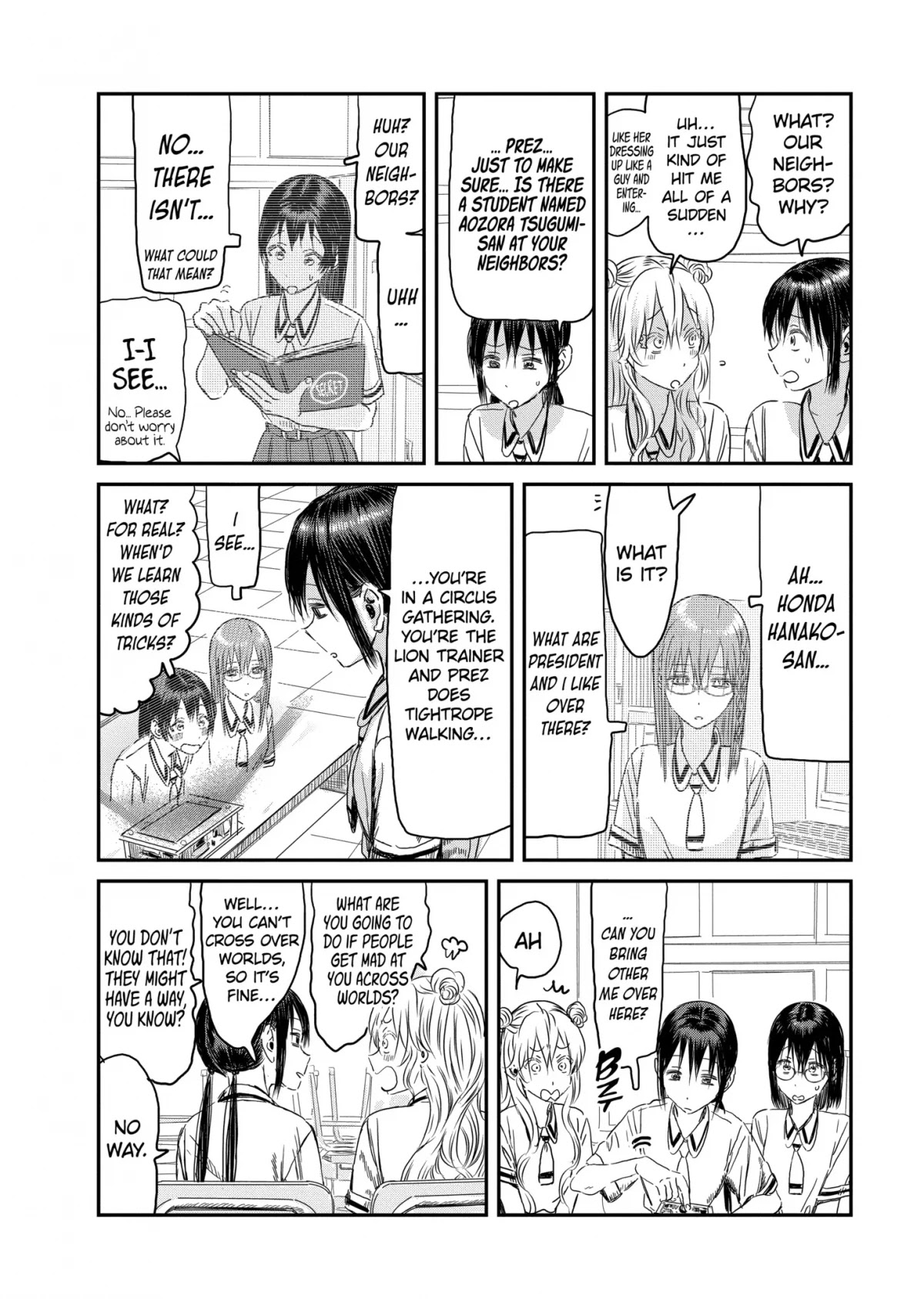 Asobi Asobase Chapter 108 page 12 - Chapter 108: Multiverse Hanako