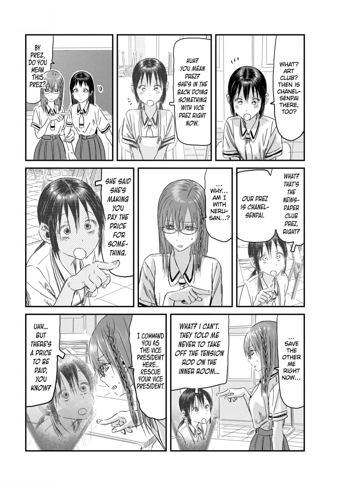 Asobi Asobase Chapter 108 page 15 - Chapter 108: Multiverse Hanako
