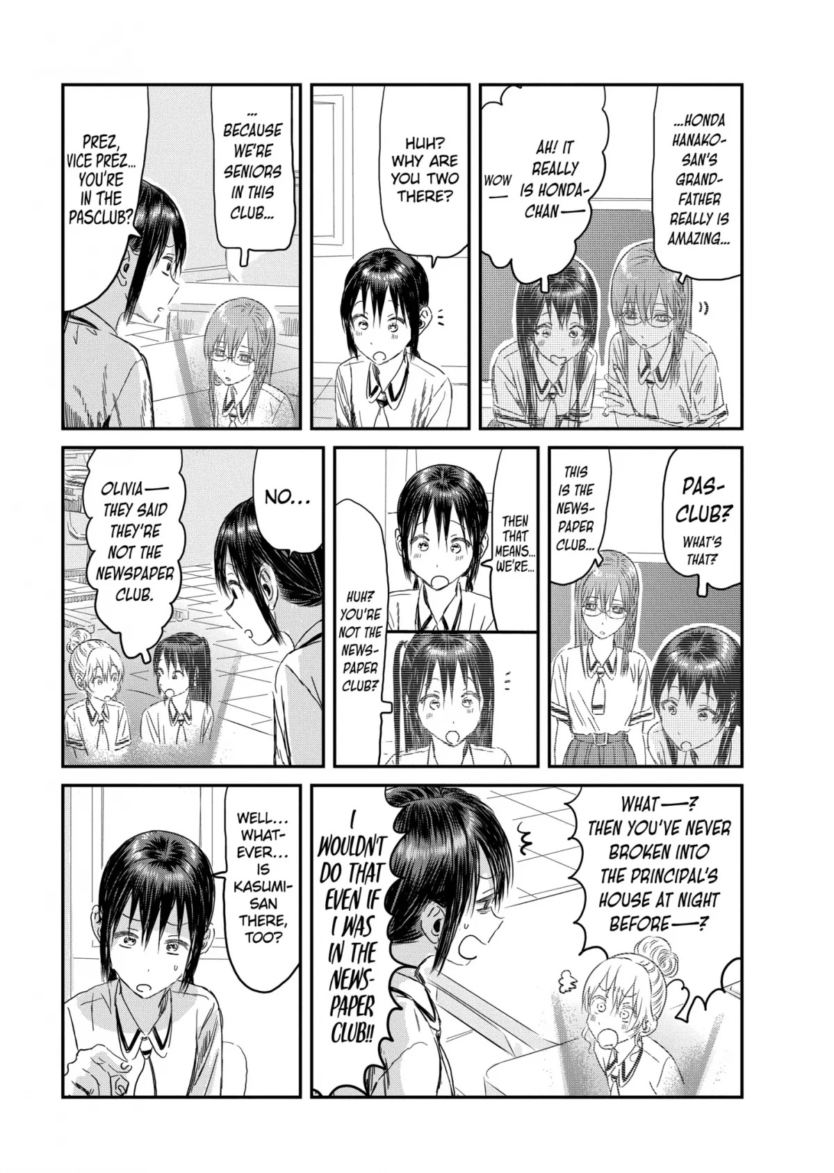 Asobi Asobase Chapter 108 page 9 - Chapter 108: Multiverse Hanako