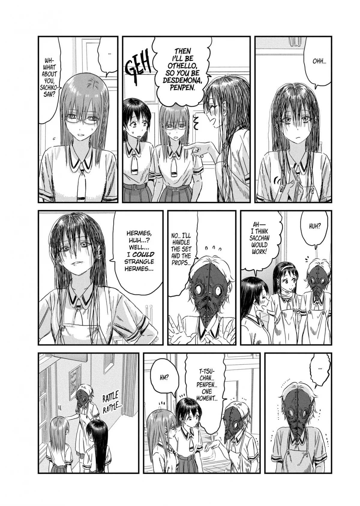 Asobi Asobase Chapter 109 page 10 - Chapter 109: Psychopath Othello Part 1