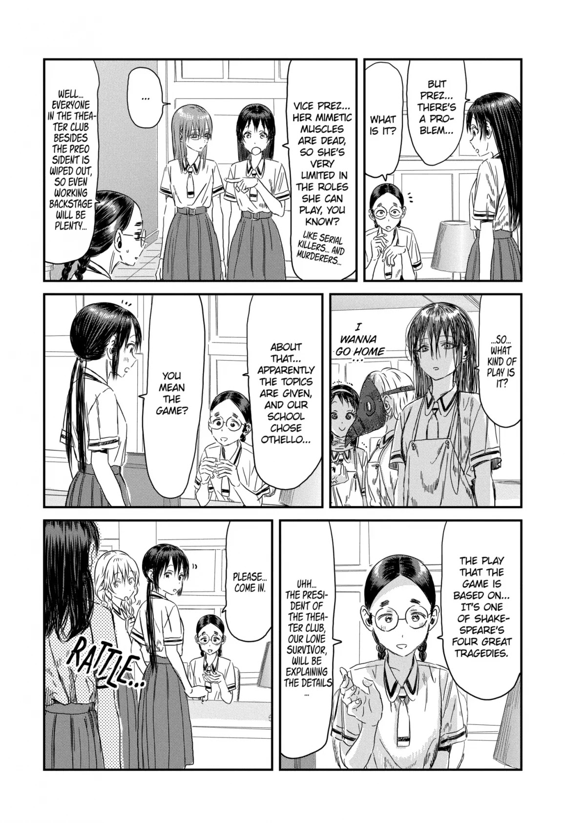 Asobi Asobase Chapter 109 page 3 - Chapter 109: Psychopath Othello Part 1