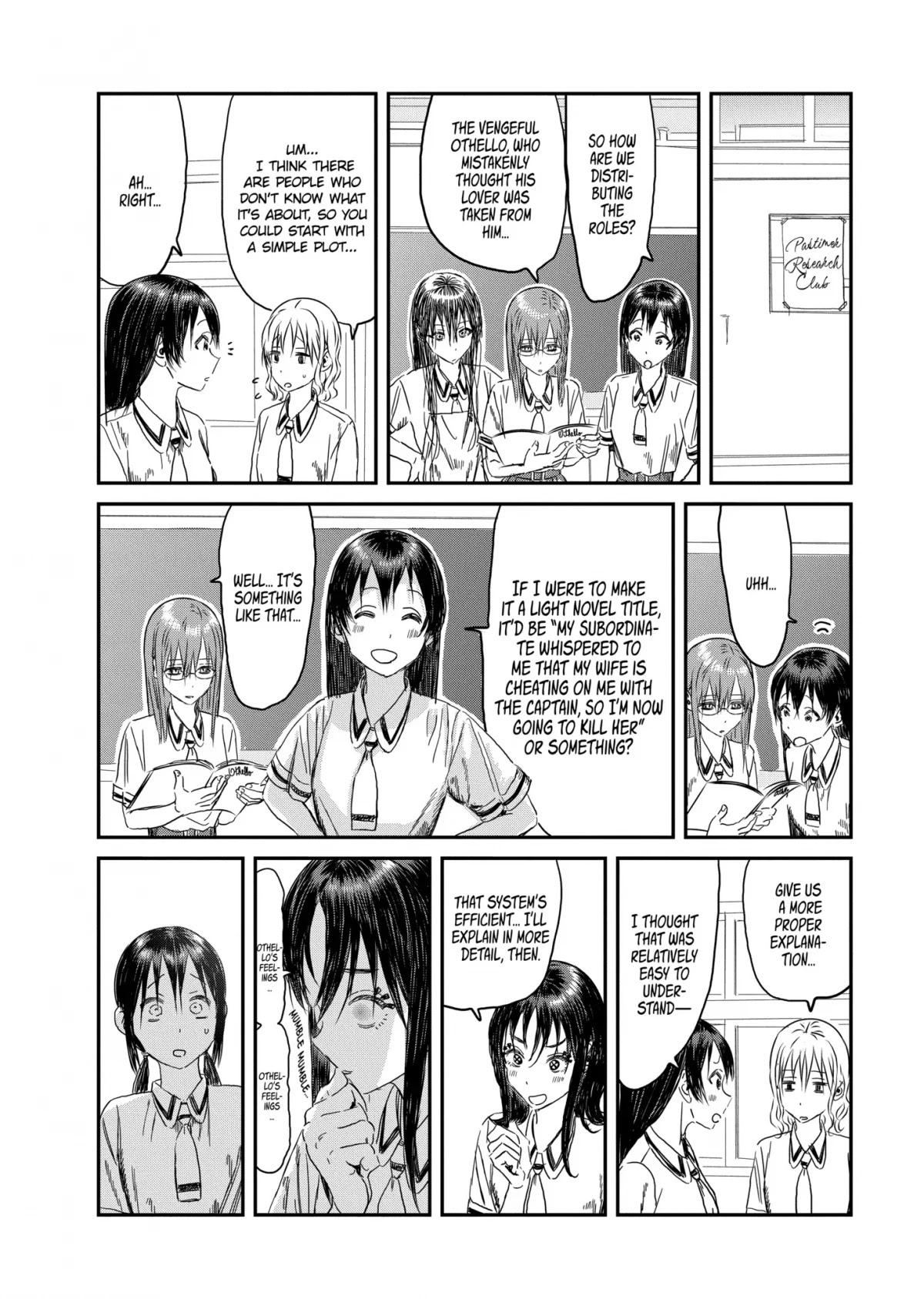 Asobi Asobase Chapter 109 page 6 - Chapter 109: Psychopath Othello Part 1