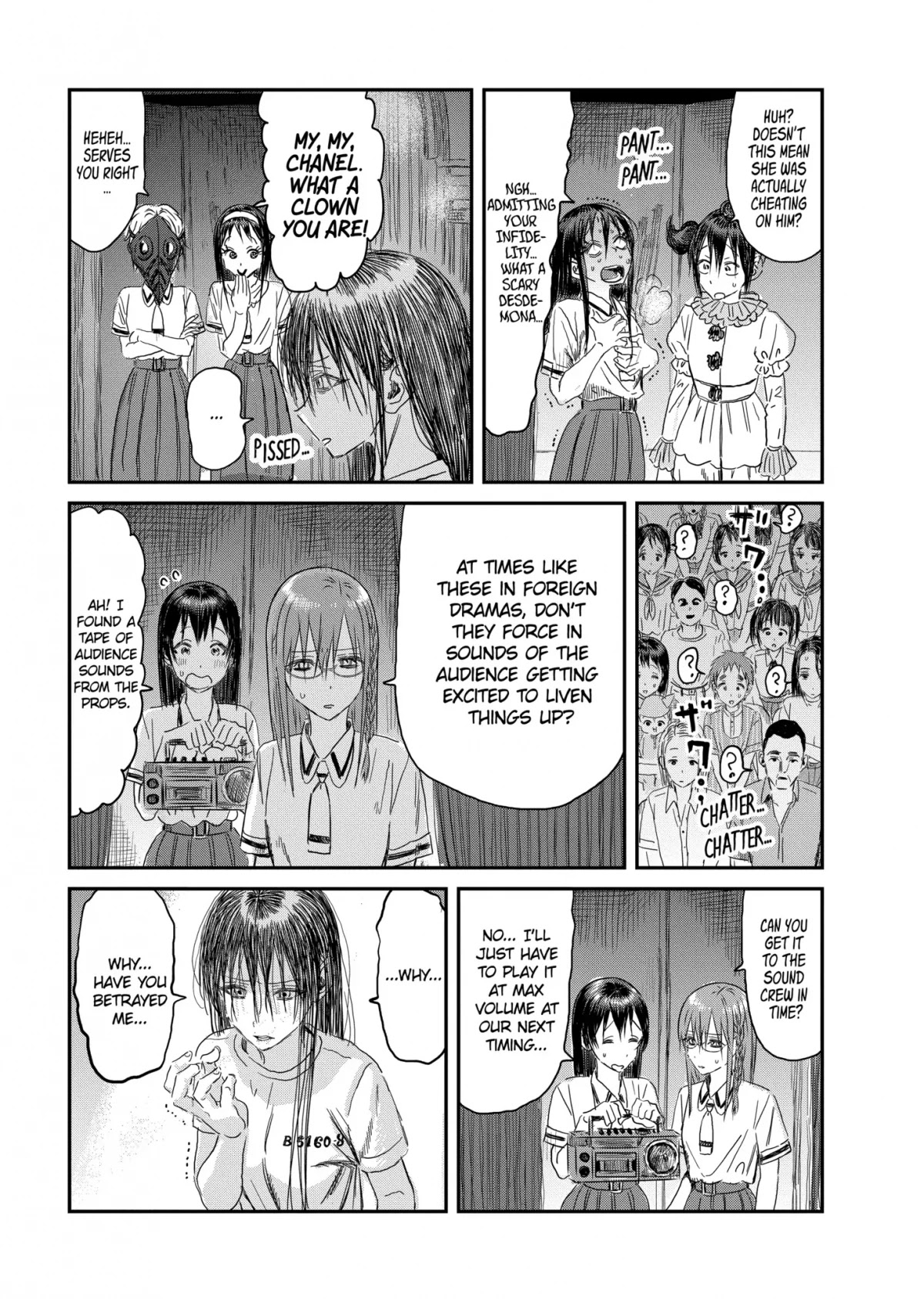 Asobi Asobase Chapter 110 page 13 - Chapter 110: Psychopath Othello Part 2