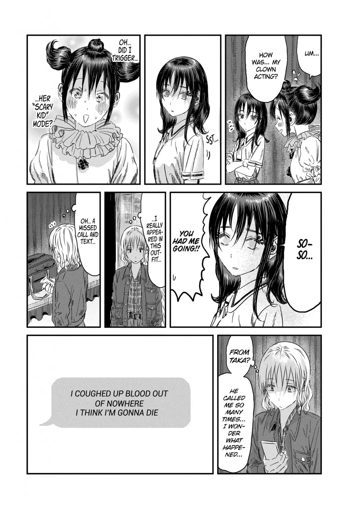 Asobi Asobase Chapter 110 page 3 - Chapter 110: Psychopath Othello Part 2