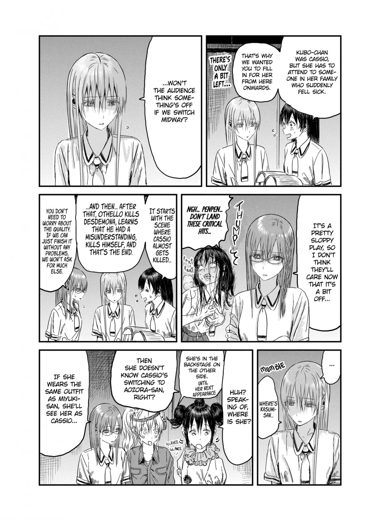 Asobi Asobase Chapter 110 page 6 - Chapter 110: Psychopath Othello Part 2