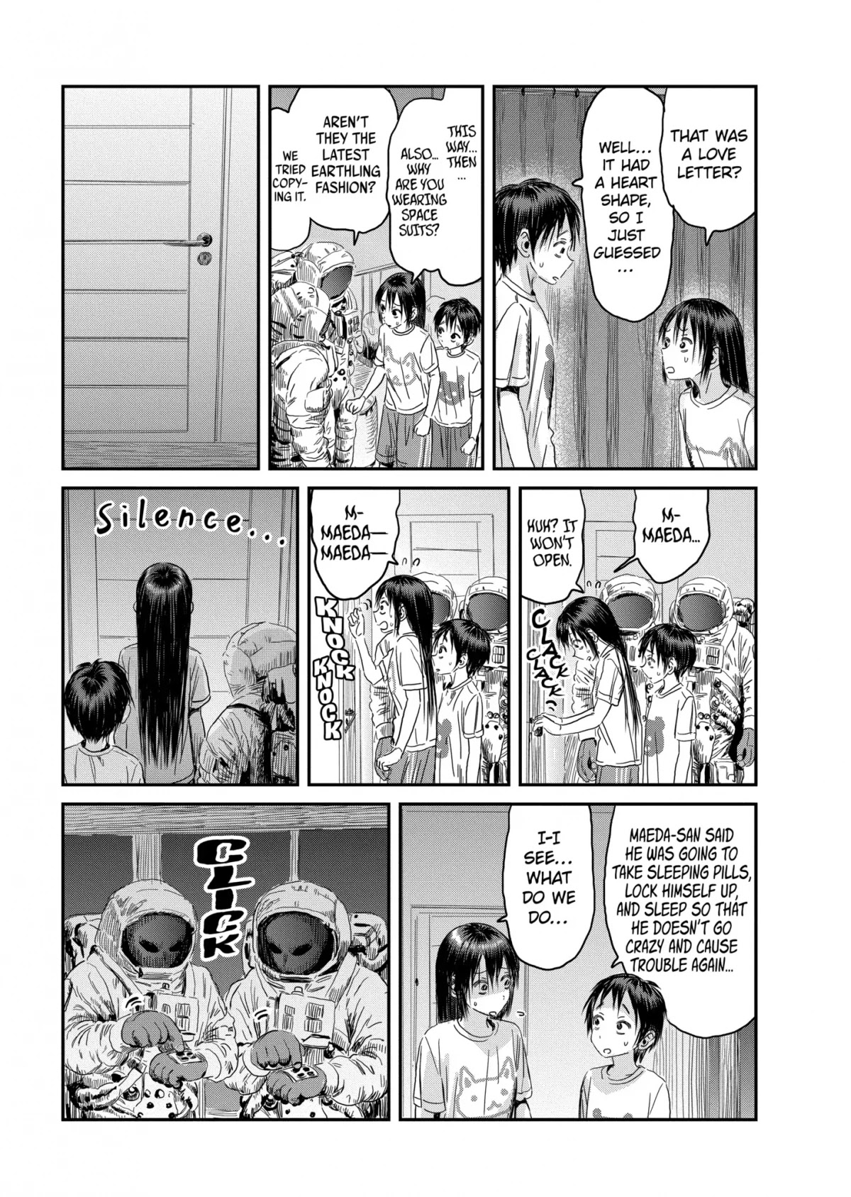 Asobi Asobase Chapter 111 page 11 - Chapter 111: The A-Files