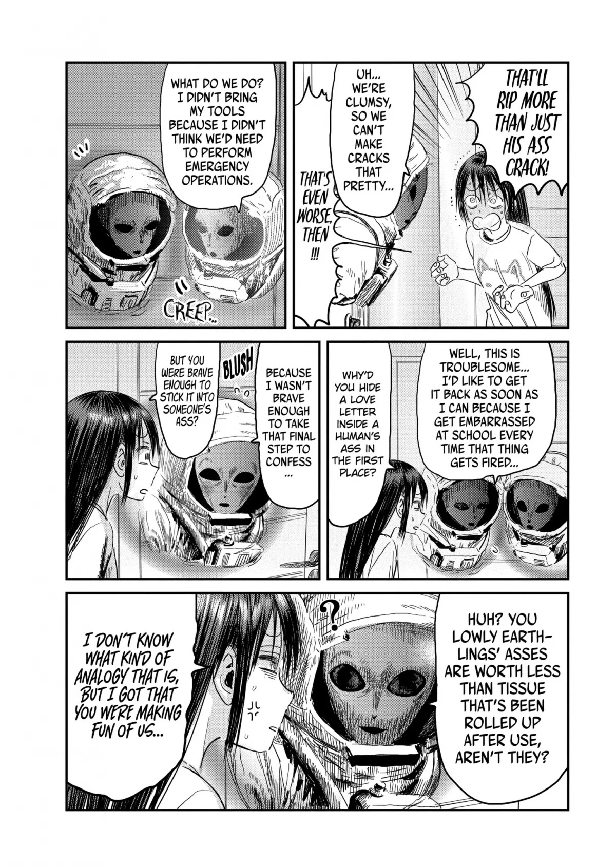 Asobi Asobase Chapter 111 page 14 - Chapter 111: The A-Files