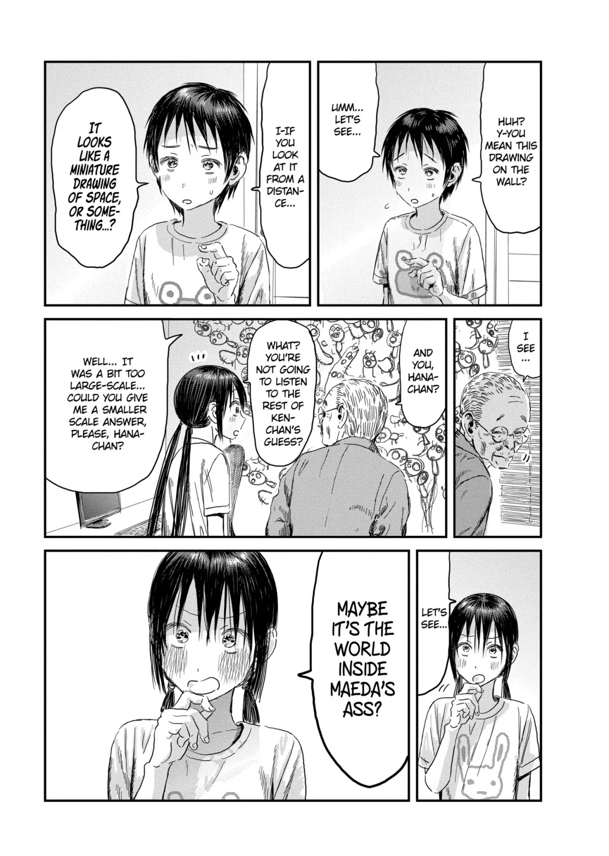 Asobi Asobase Chapter 111 page 3 - Chapter 111: The A-Files