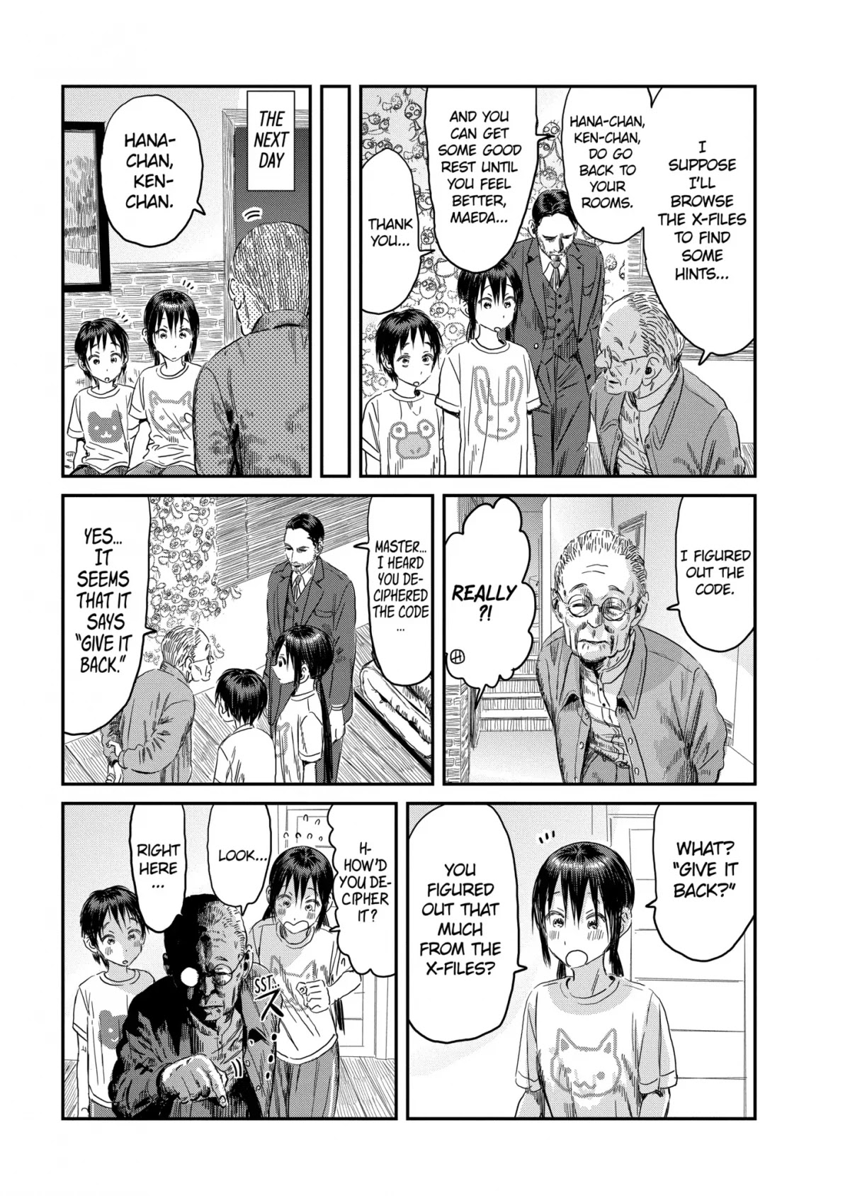 Asobi Asobase Chapter 111 page 5 - Chapter 111: The A-Files