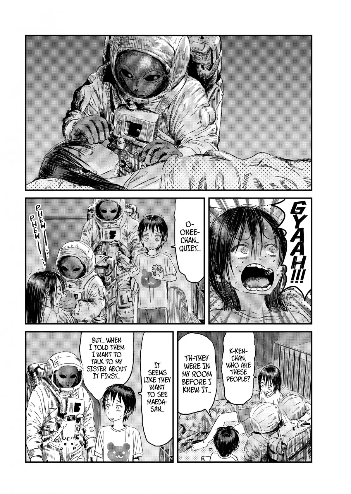 Asobi Asobase Chapter 111 page 9 - Chapter 111: The A-Files